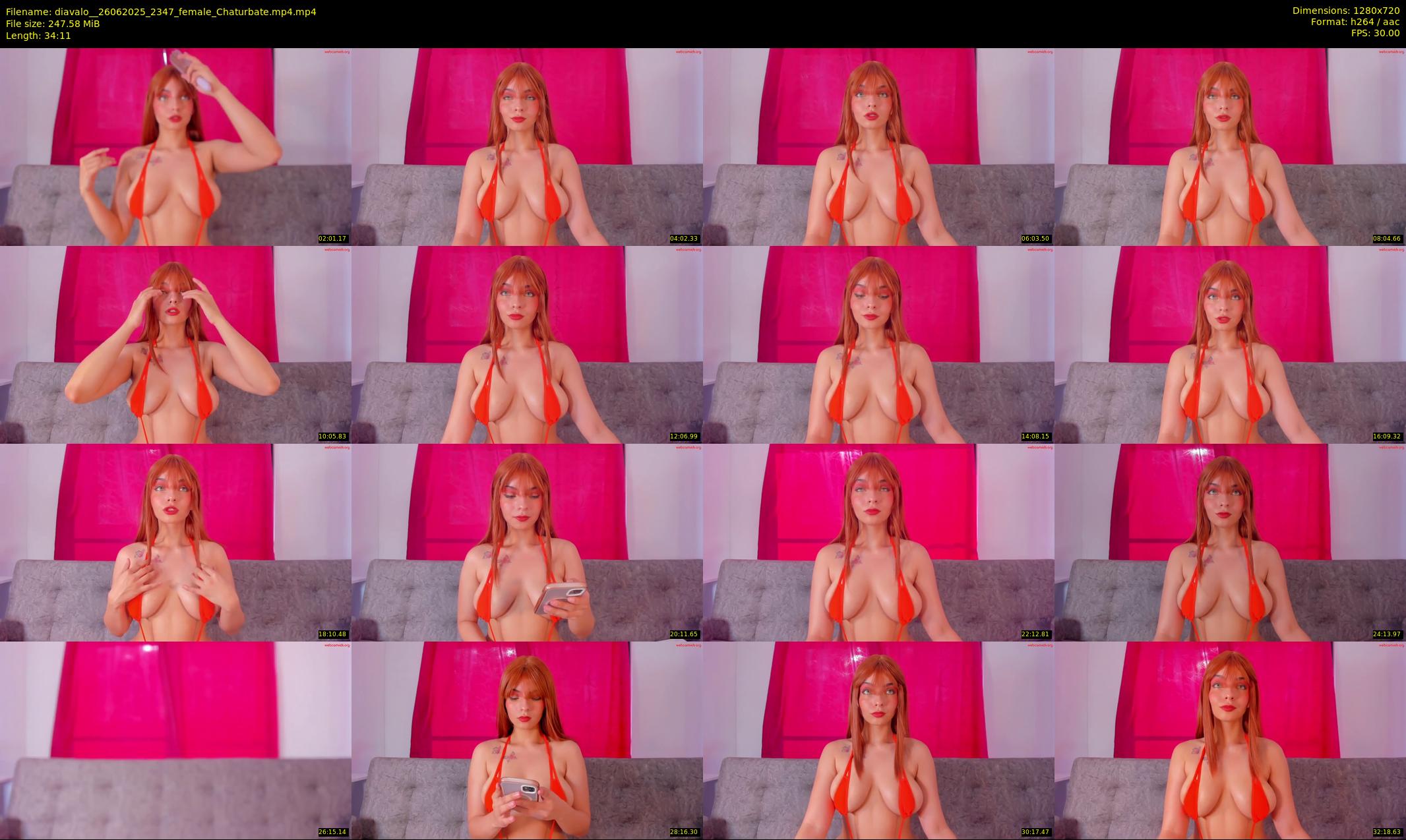 diavalo_ — 35 minute Chaturbate female cam show recording, 720p, Jun 26, 2025