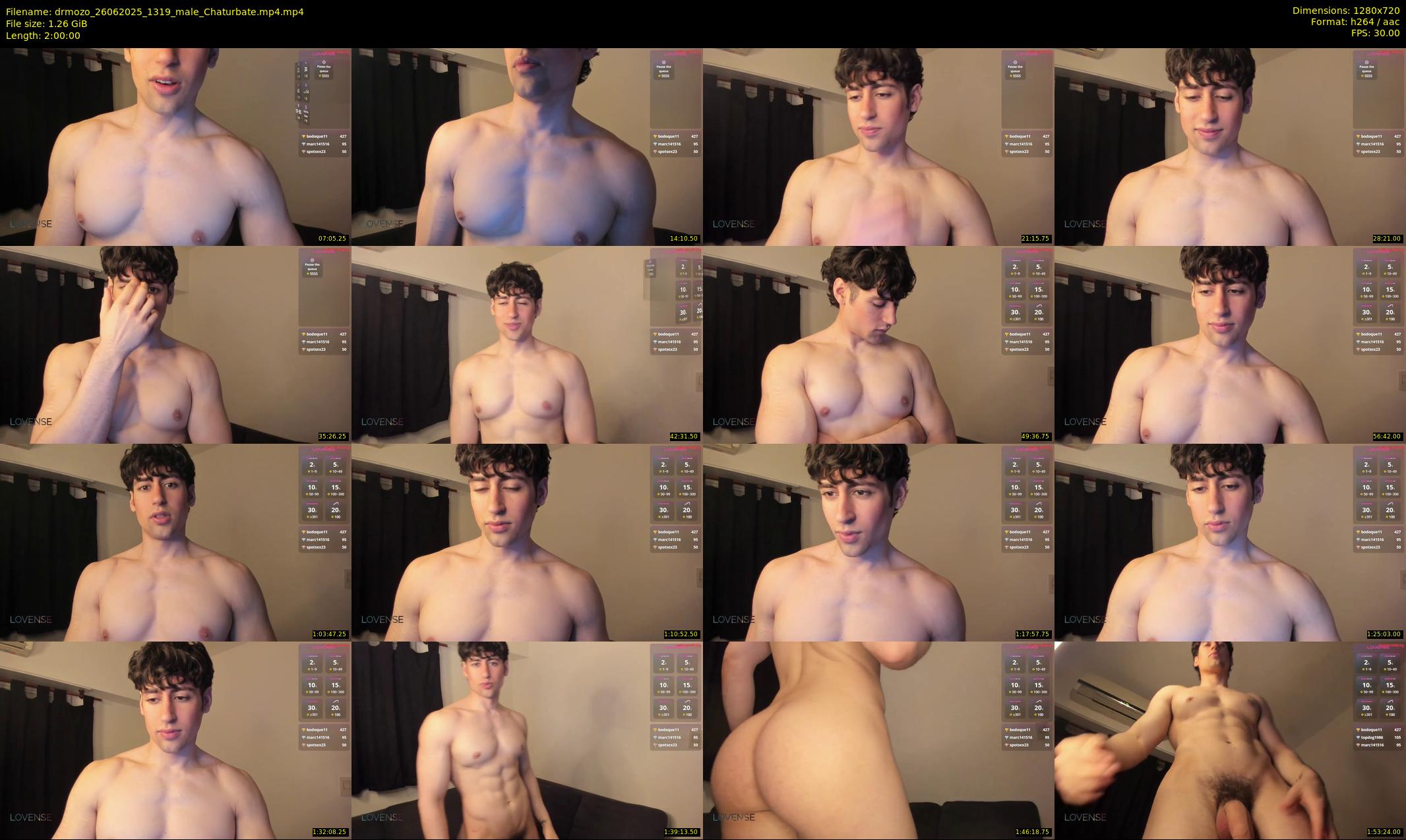 drmozo — 120 minute Chaturbate male cam show recording, 720p, Jun 26, 2025