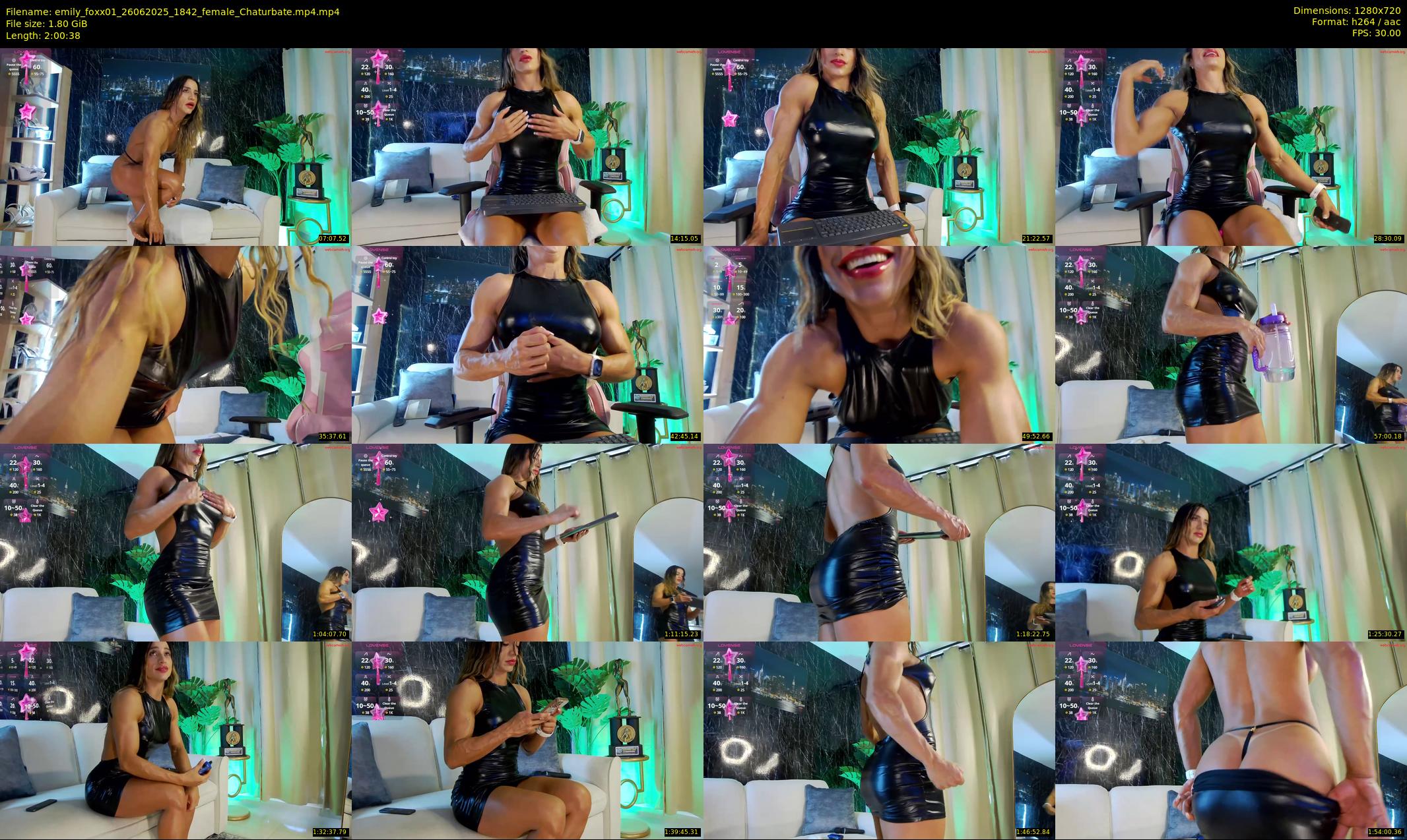 emily_foxx01 — 121 minute Chaturbate female cam show recording, 720p, Jun 26, 2025