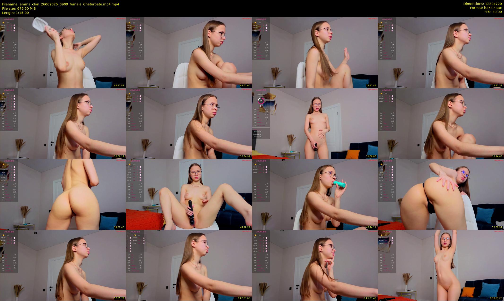 emma_clon — 75 minute Chaturbate female cam show recording, 720p, Jun 26, 2025