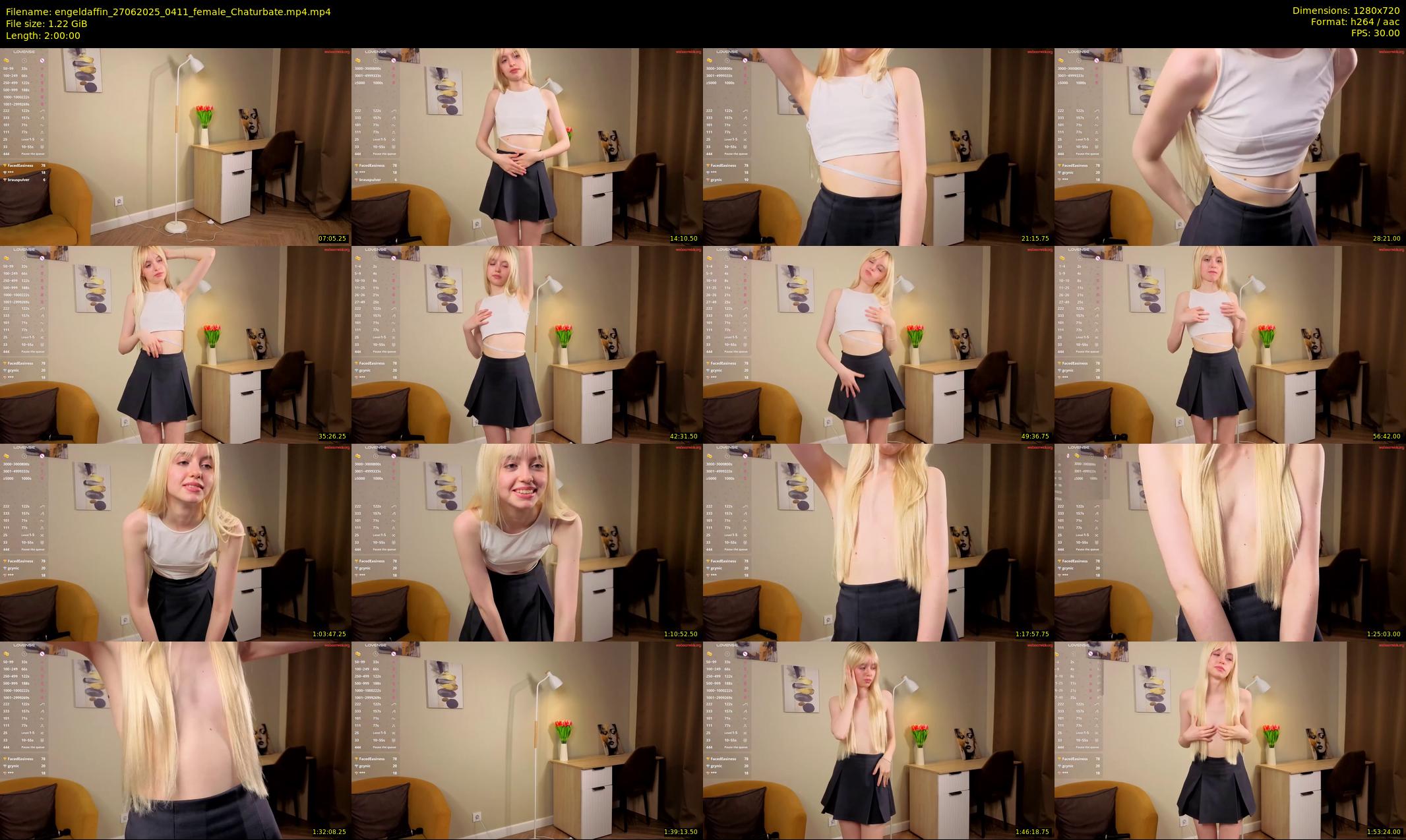engeldaffin — 120 minute Chaturbate female cam show recording, 720p, Jun 27, 2025
