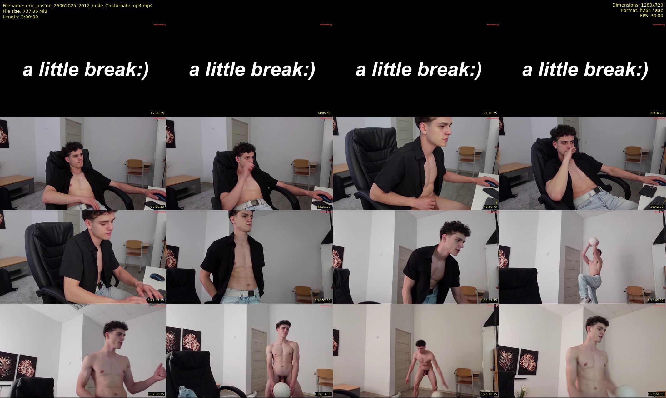 eric_poston — 120 minute Chaturbate male cam show recording, 720p, Jun 26, 2025
