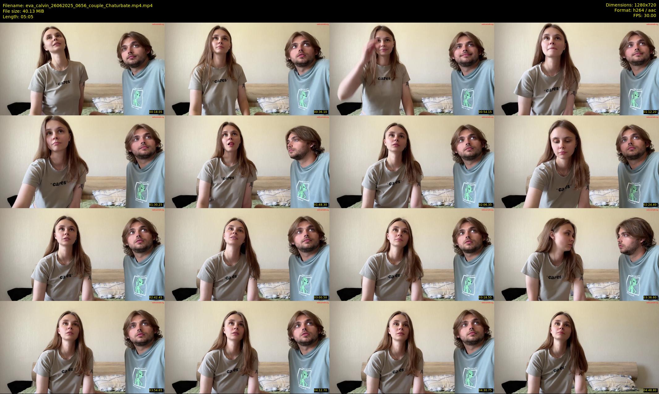 eva_calvin — 6 minute Chaturbate couple cam show recording, 720p, Jun 26, 2025