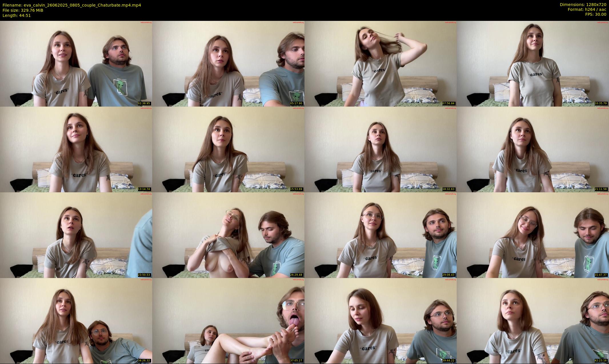 eva_calvin — 45 minute Chaturbate couple cam show recording, 720p, Jun 26, 2025