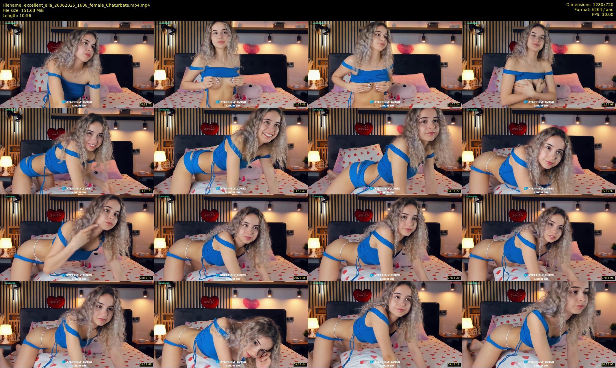 excellent_ella — 11 minute Chaturbate female cam show recording, 720p, Jun 26, 2025