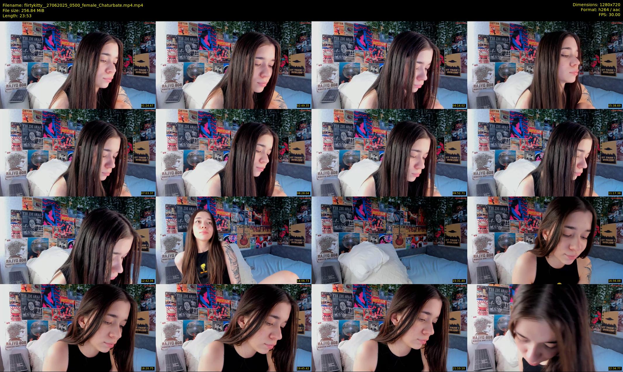 flirtykitty_ — 24 minute Chaturbate female cam show recording, 720p, Jun 27, 2025