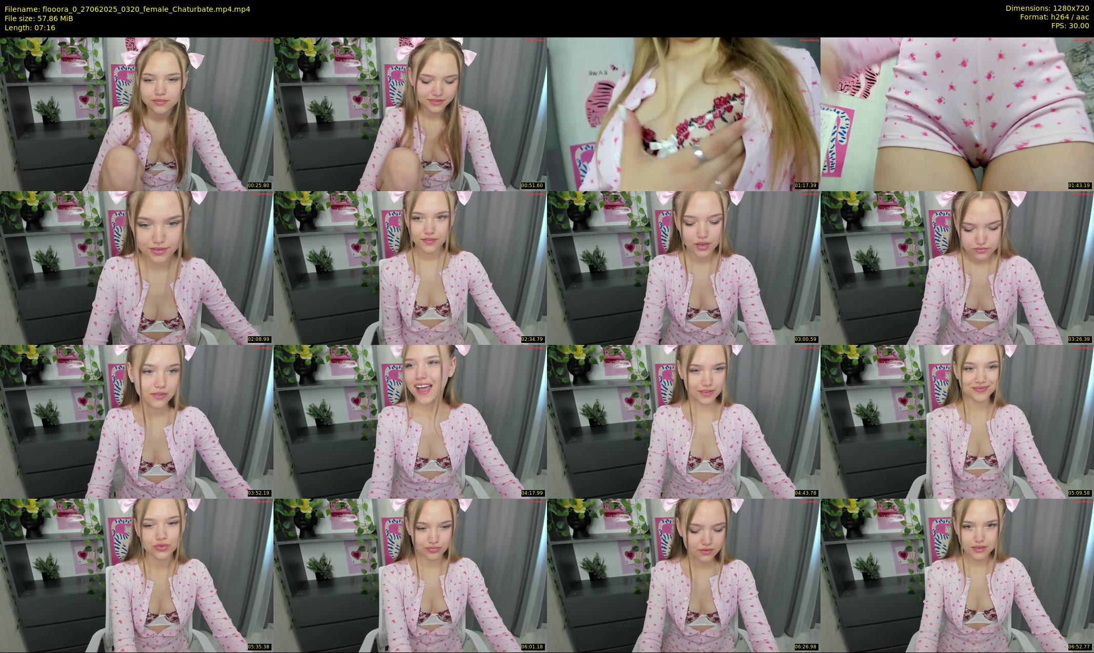 flooora_0 — 8 minute Chaturbate couple cam show recording, 720p, Jun 27, 2025