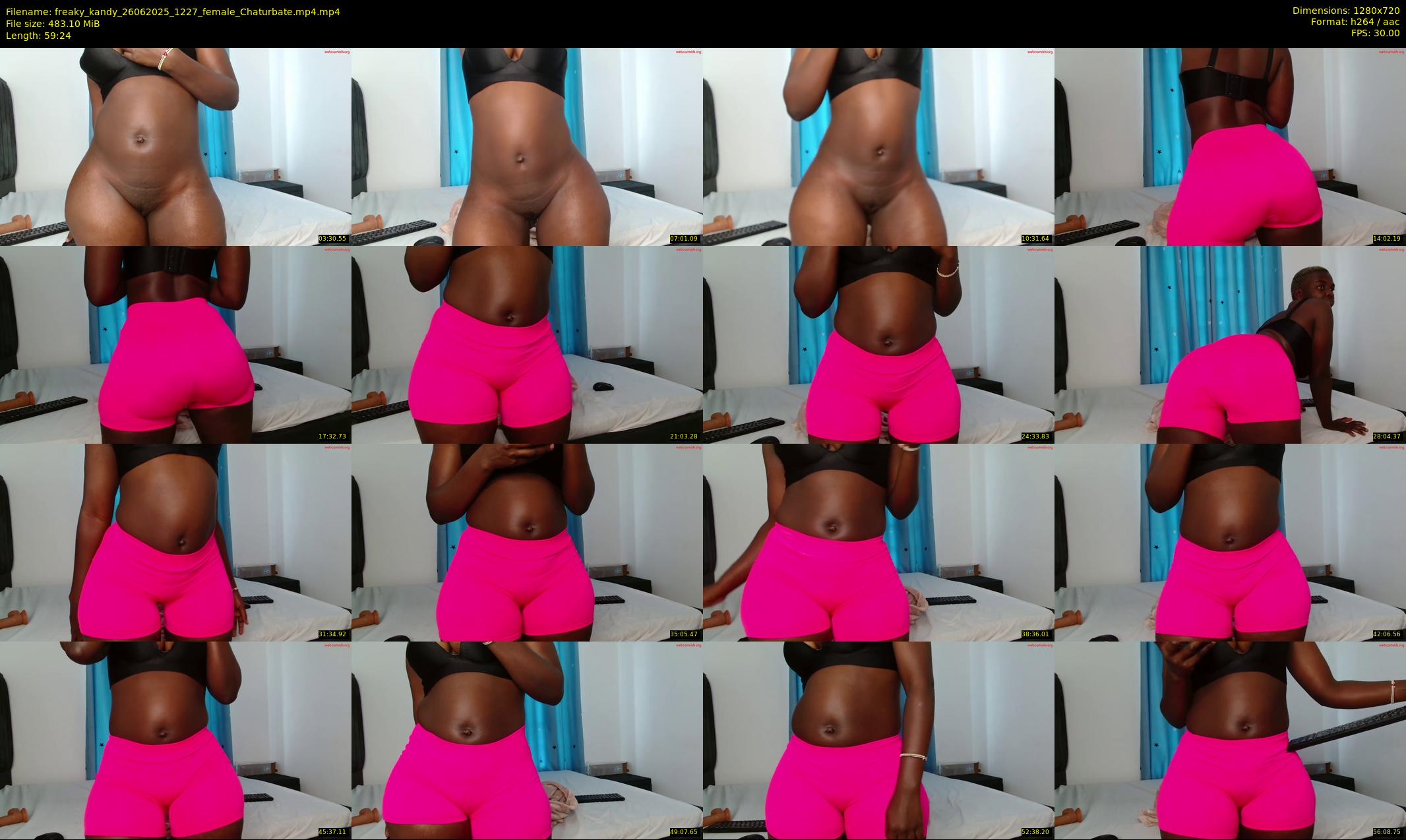 freaky_kandy — 60 minute Chaturbate female cam show recording, 720p, Jun 26, 2025