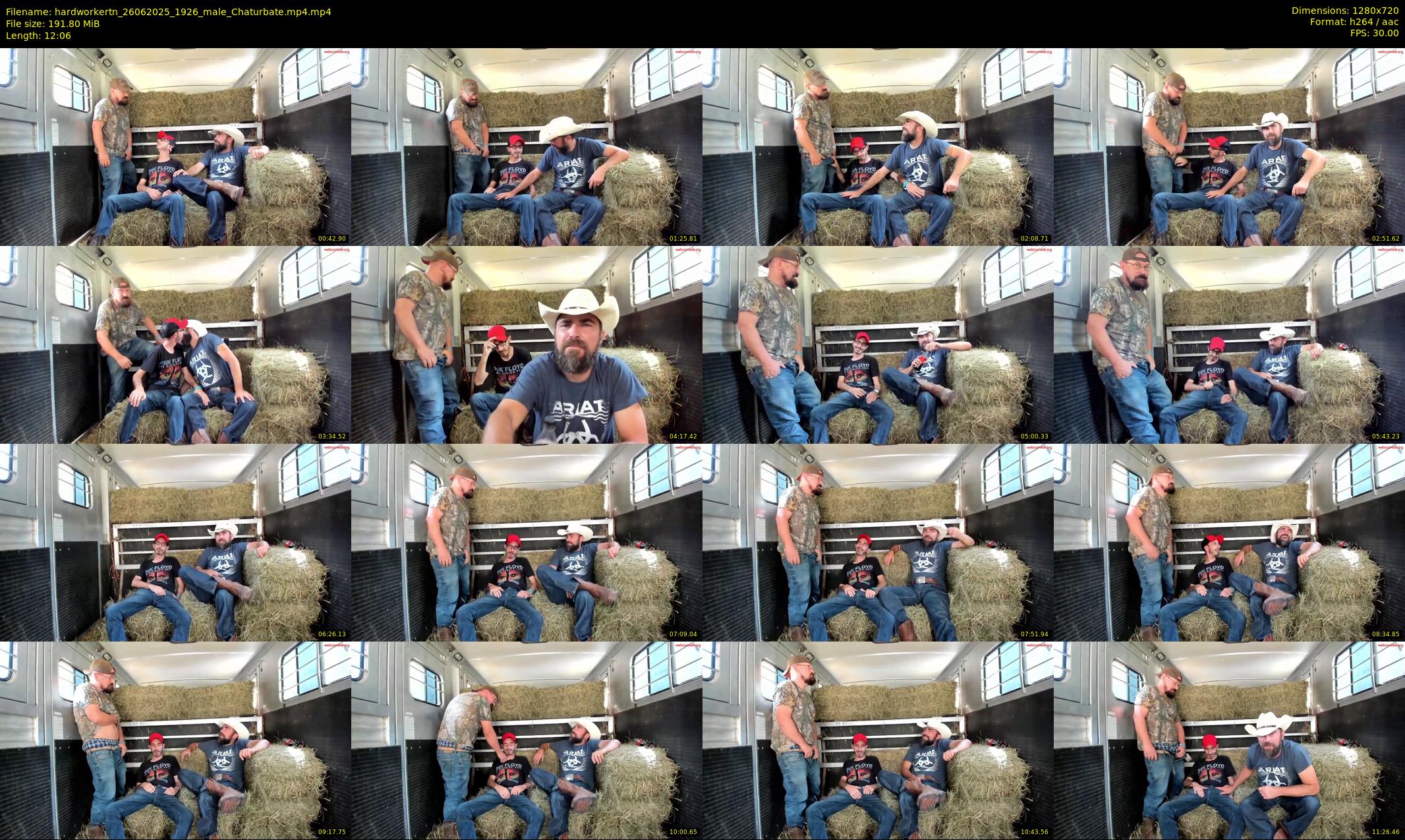 hardworkertn — 13 minute Chaturbate male cam show recording, 720p, Jun 26, 2025