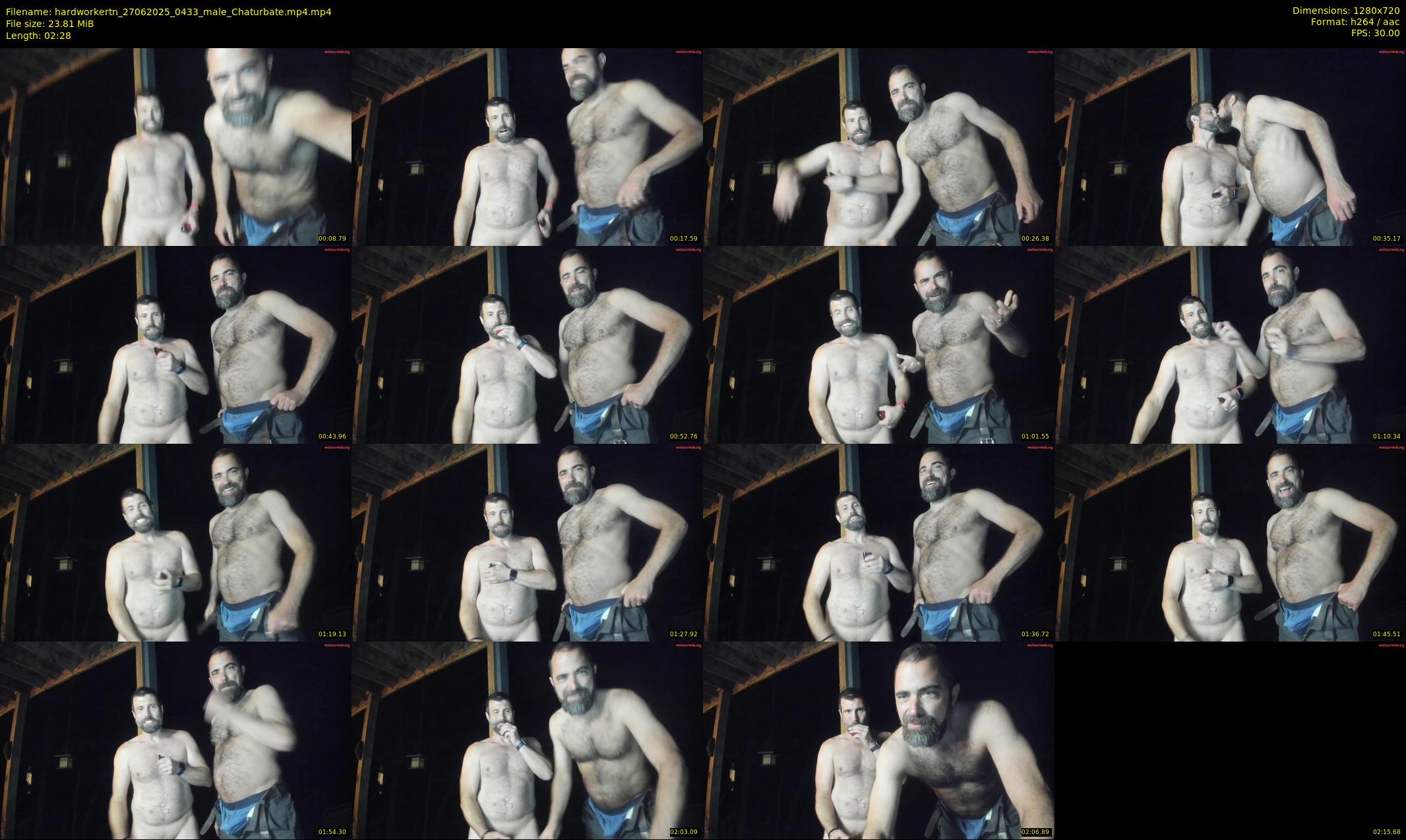 hardworkertn — 3 minute Chaturbate male cam show recording, 720p, Jun 27, 2025