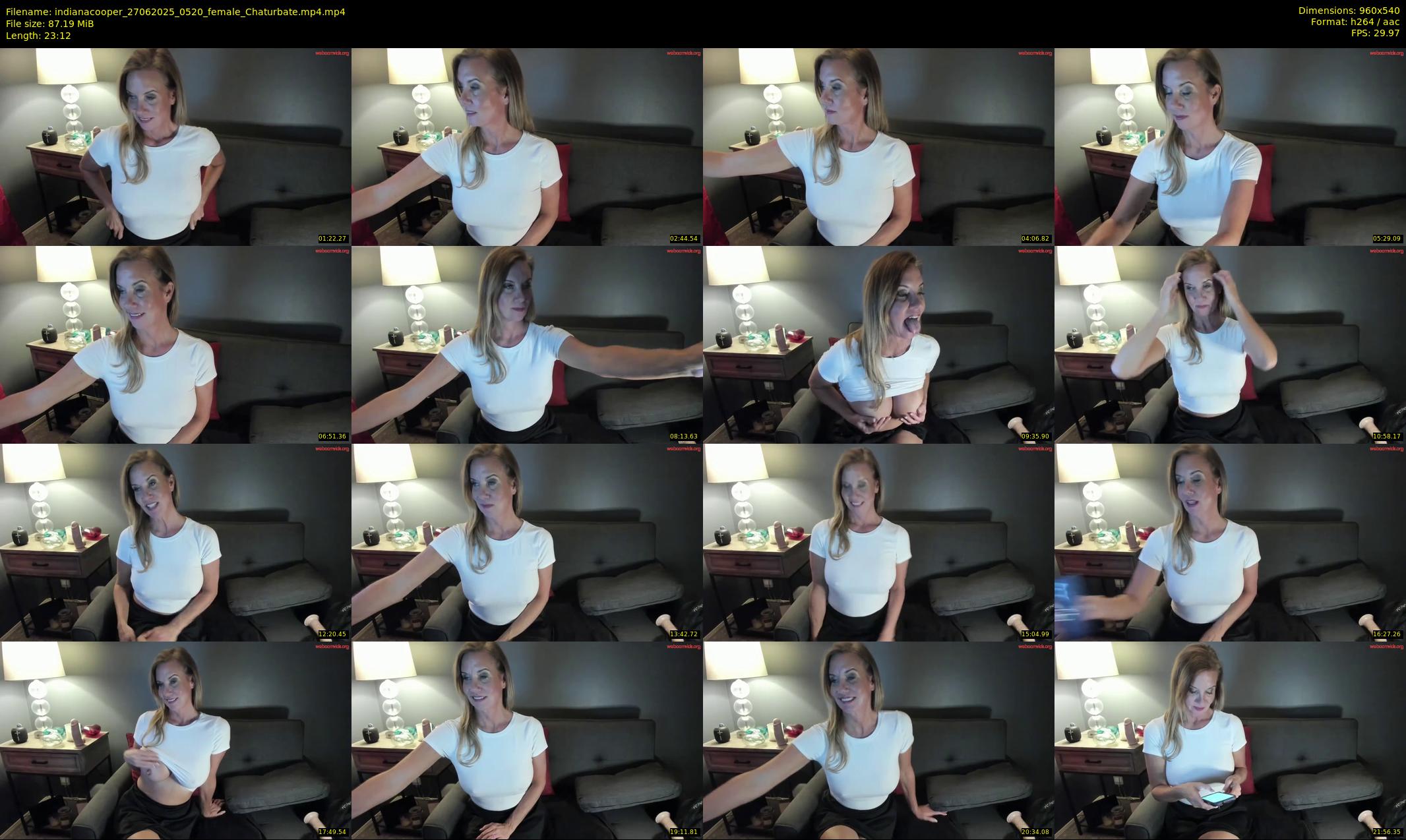 indianacooper — 24 minute Chaturbate female cam show recording, 480p, Jun 27, 2025
