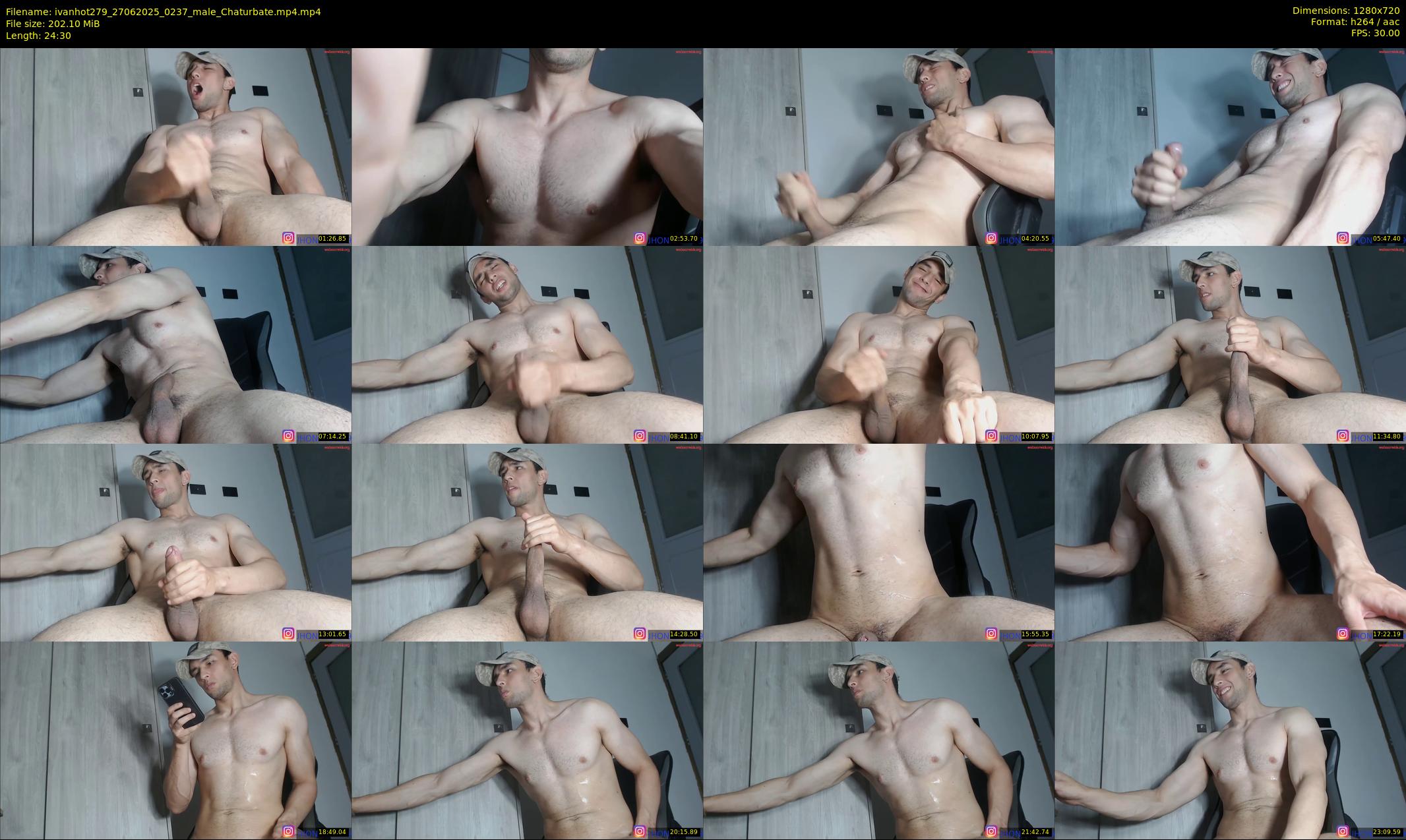 ivanhot279 — 25 minute Chaturbate male cam show recording, 720p, Jun 27, 2025
