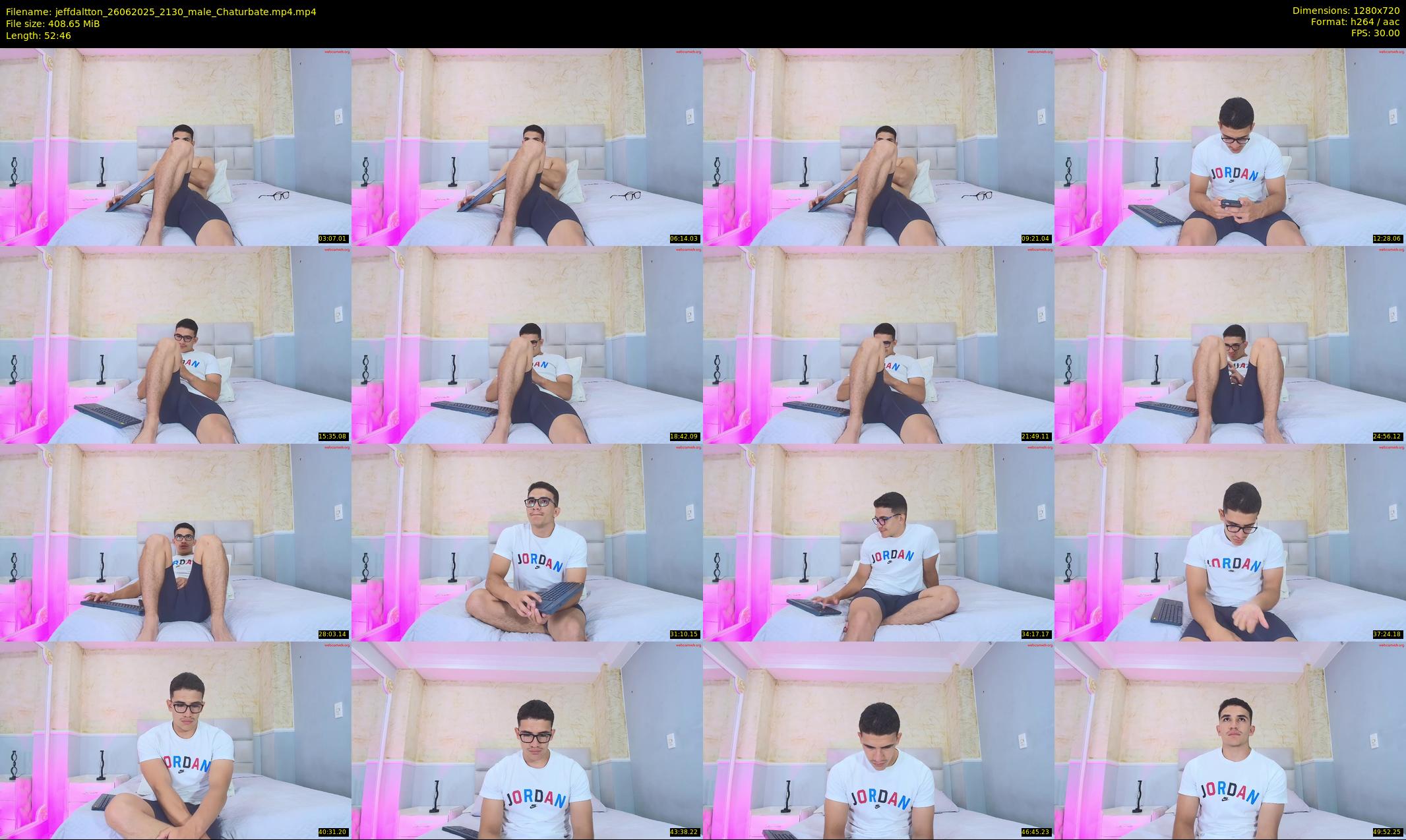 jeffdaltton — 53 minute Chaturbate male cam show recording, 720p, Jun 26, 2025