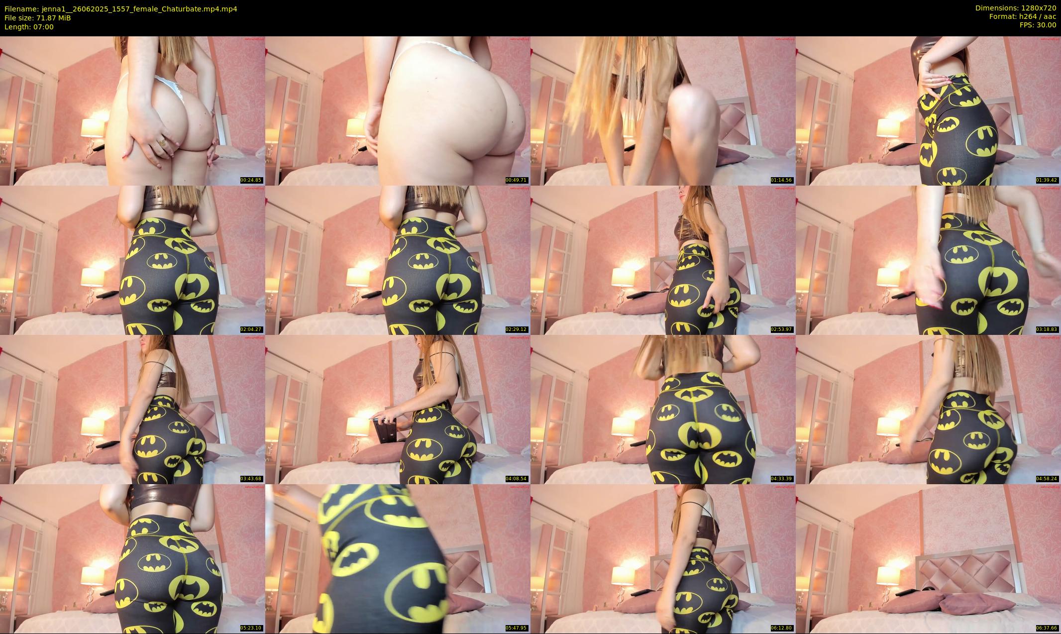 jenna1_ — 7 minute Chaturbate female cam show recording, 720p, Jun 26, 2025