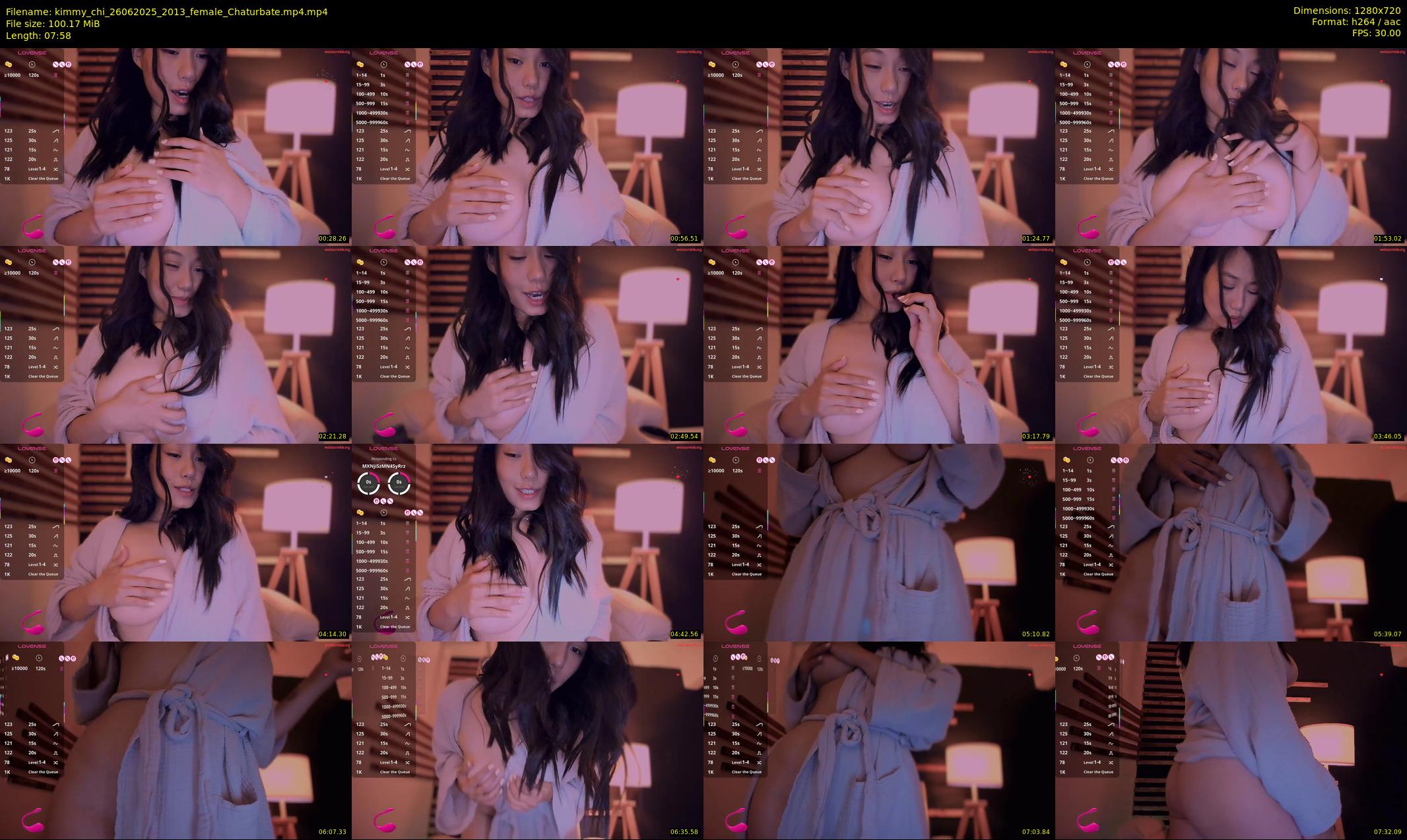 kimmy_chi — 8 minute Chaturbate female cam show recording, 720p, Jun 26, 2025