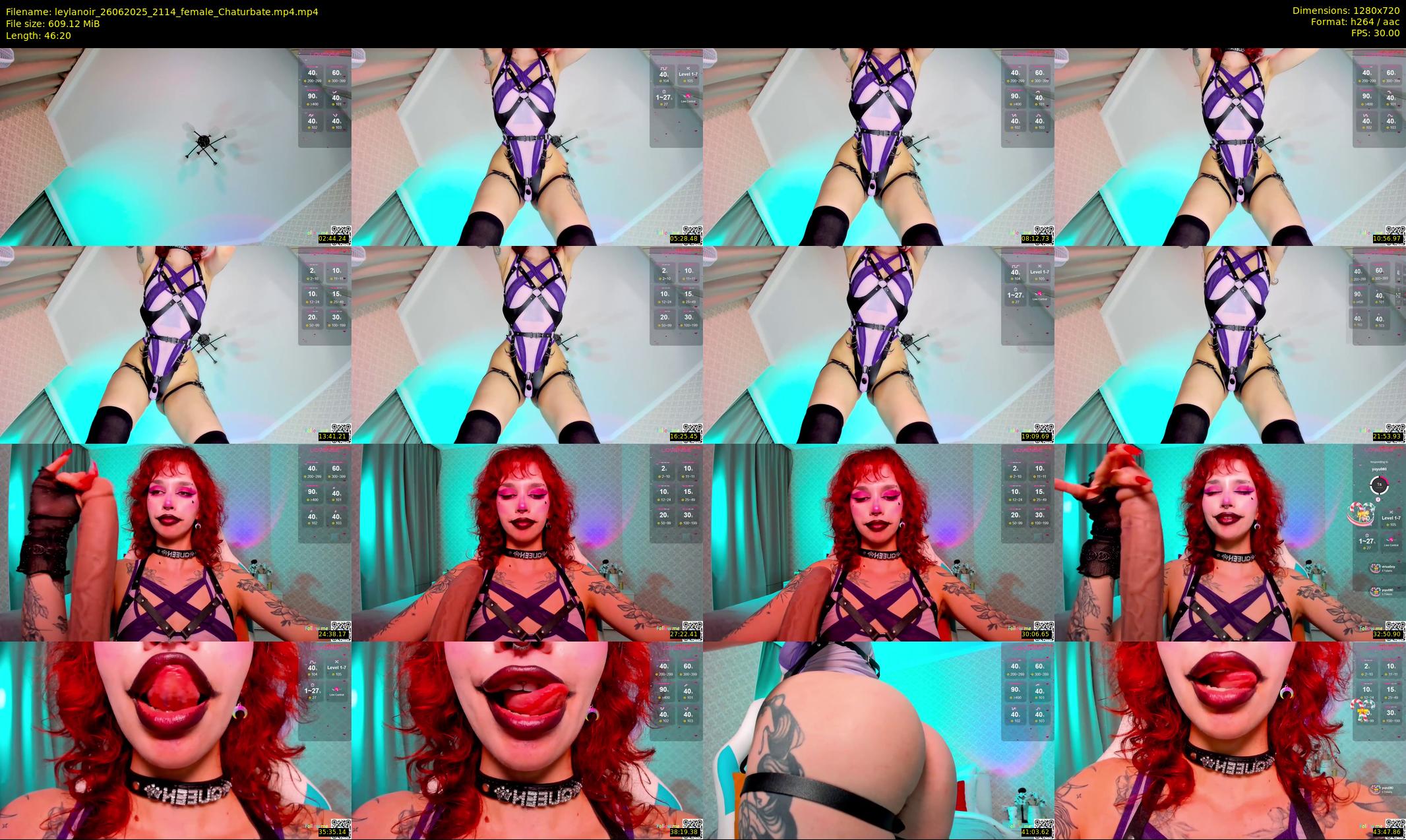 leylanoir — 47 minute Chaturbate female cam show recording, 720p, Jun 26, 2025
