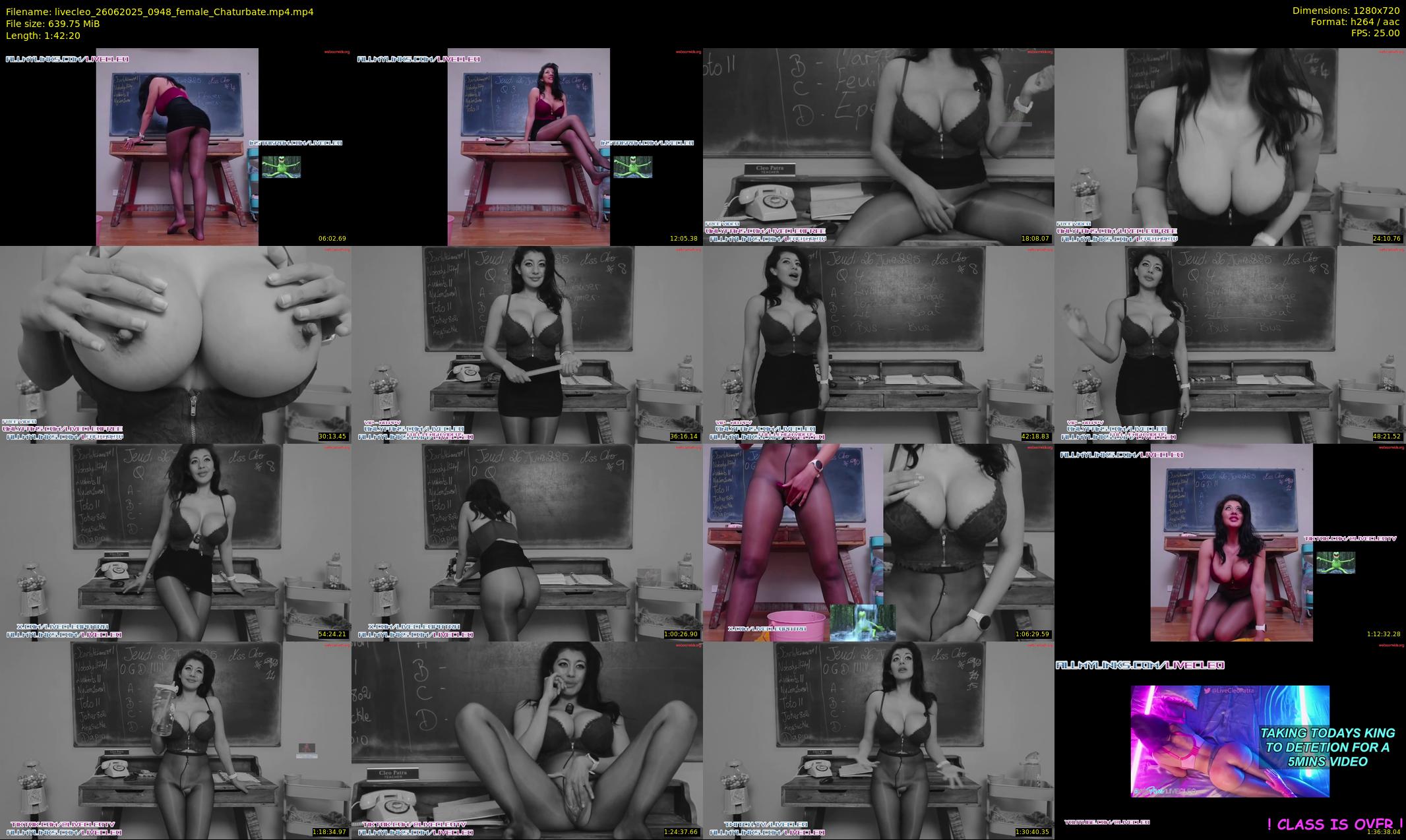 livecleo — 103 minute Chaturbate female cam show recording, 720p, Jun 26, 2025