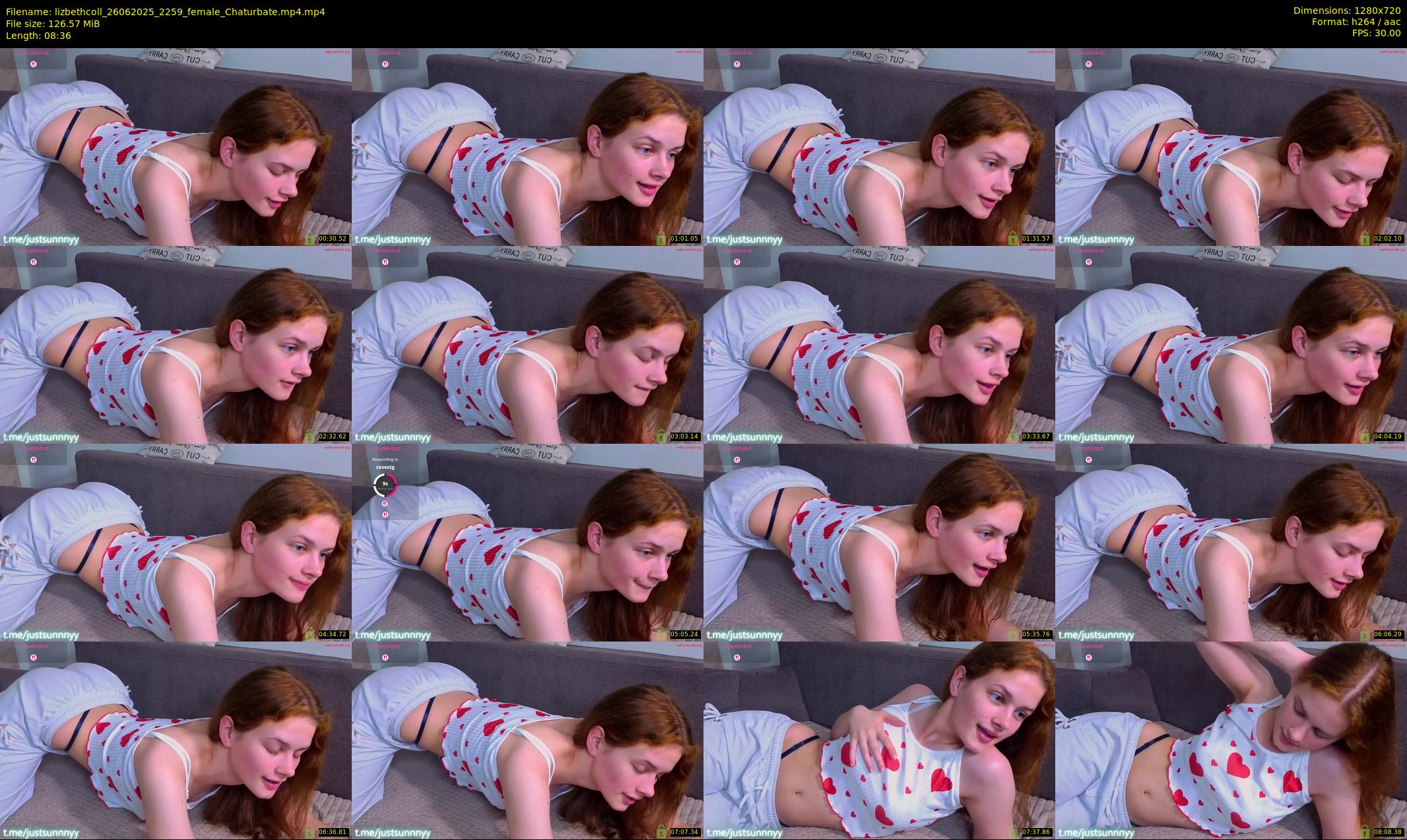 lizbethcoll — 9 minute Chaturbate female cam show recording, 720p, Jun 26, 2025