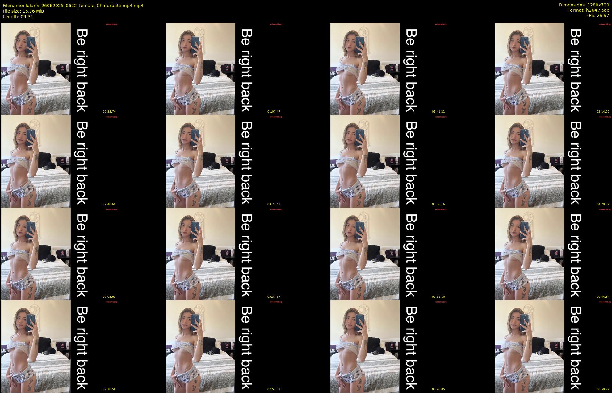 lolariv — 10 minute Chaturbate female cam show recording, 720p, Jun 26, 2025