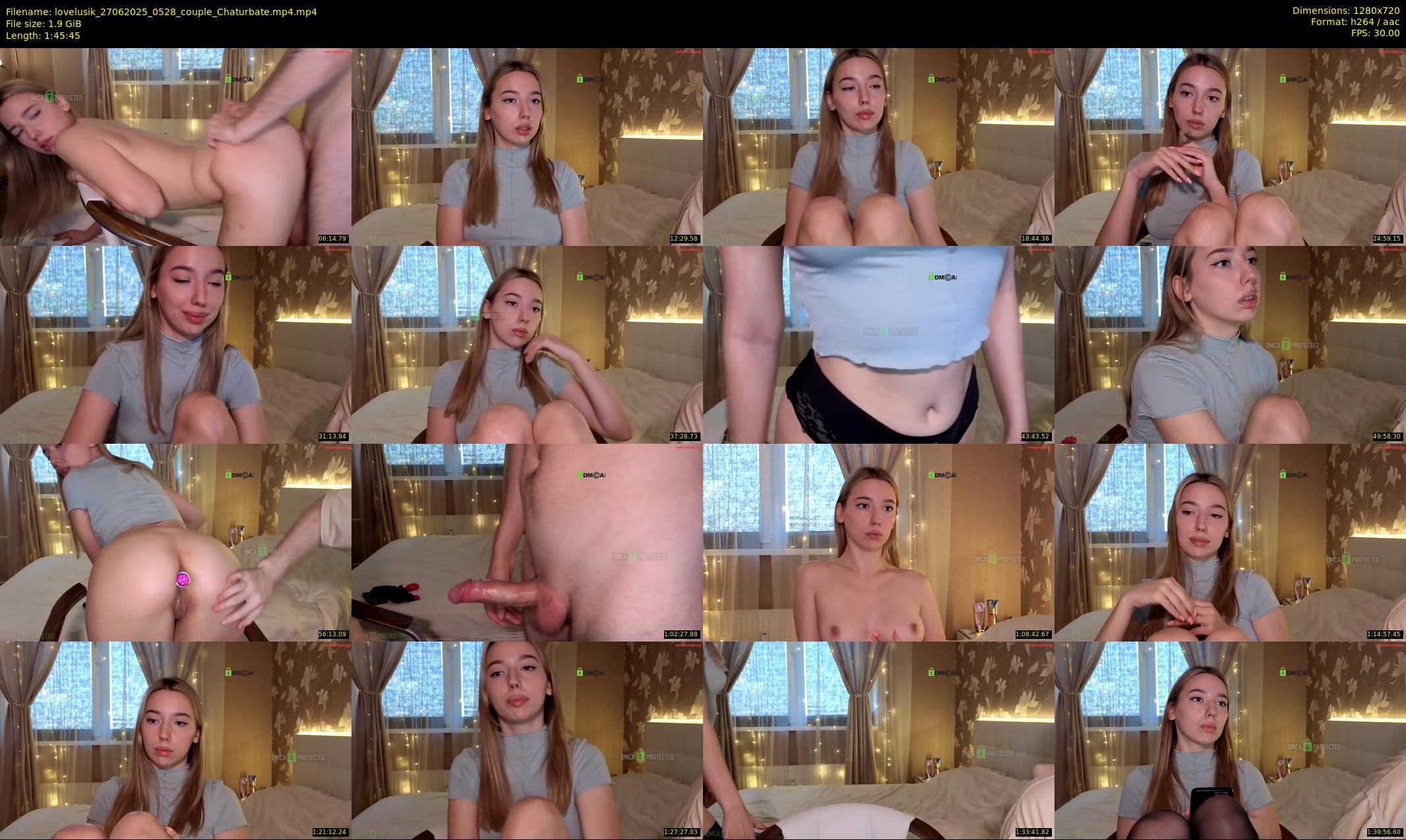 lovelusik — 106 minute Chaturbate couple cam show recording, 720p, Jun 27, 2025