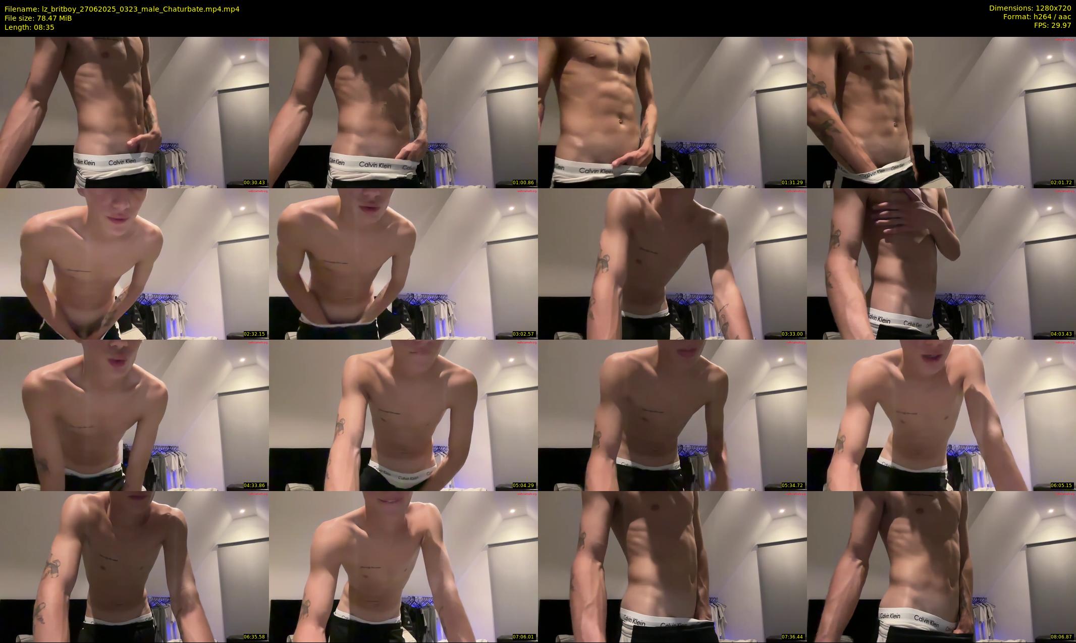 lz_britboy — 9 minute Chaturbate male cam show recording, 720p, Jun 27, 2025