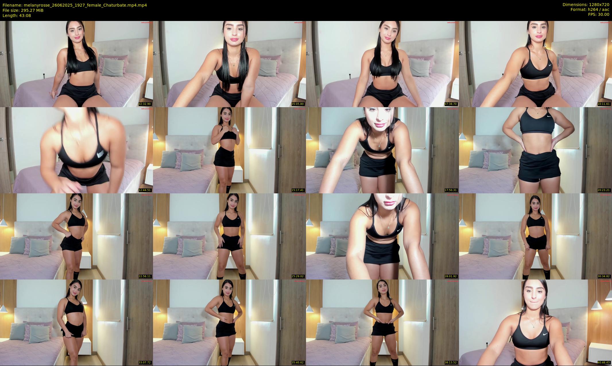 melanyrosse — 44 minute Chaturbate female cam show recording, 720p, Jun 26, 2025