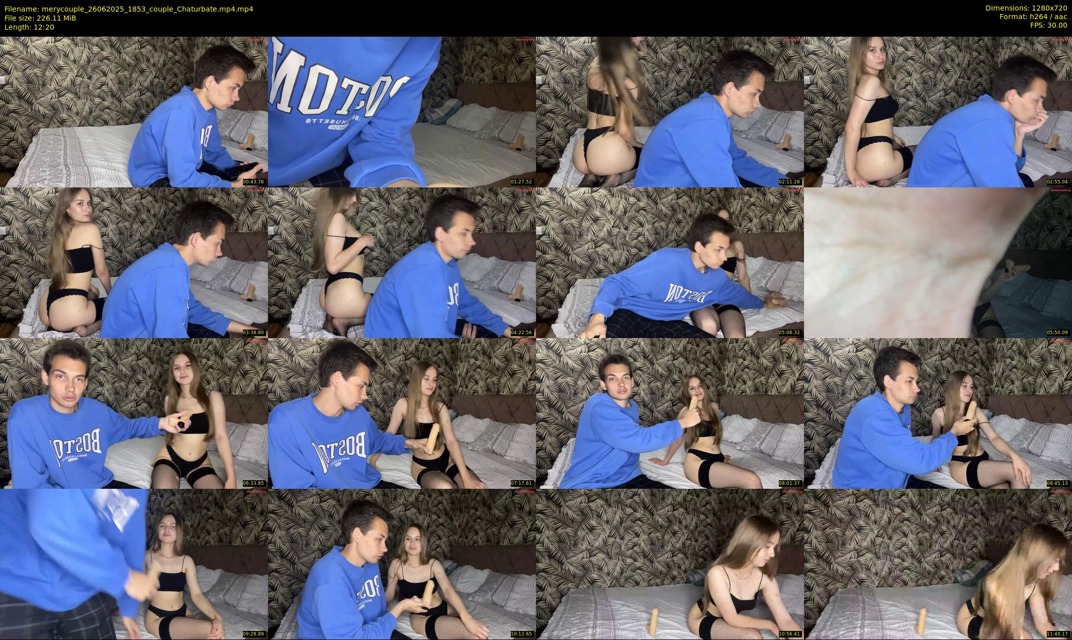merycouple — 13 minute Chaturbate couple cam show recording, 720p, Jun 26, 2025