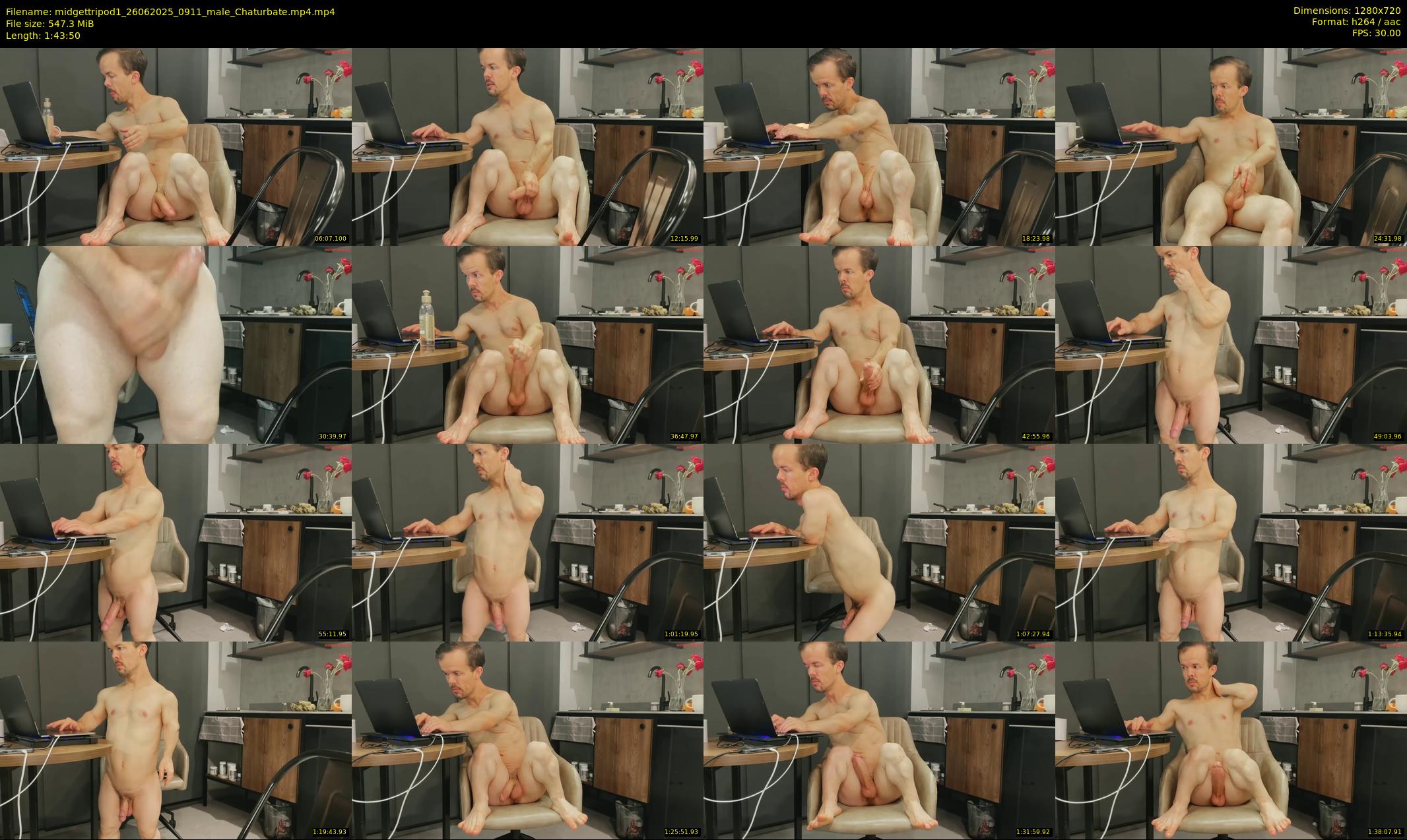 midgettripod1 — 104 minute Chaturbate male cam show recording, 720p, Jun 26, 2025