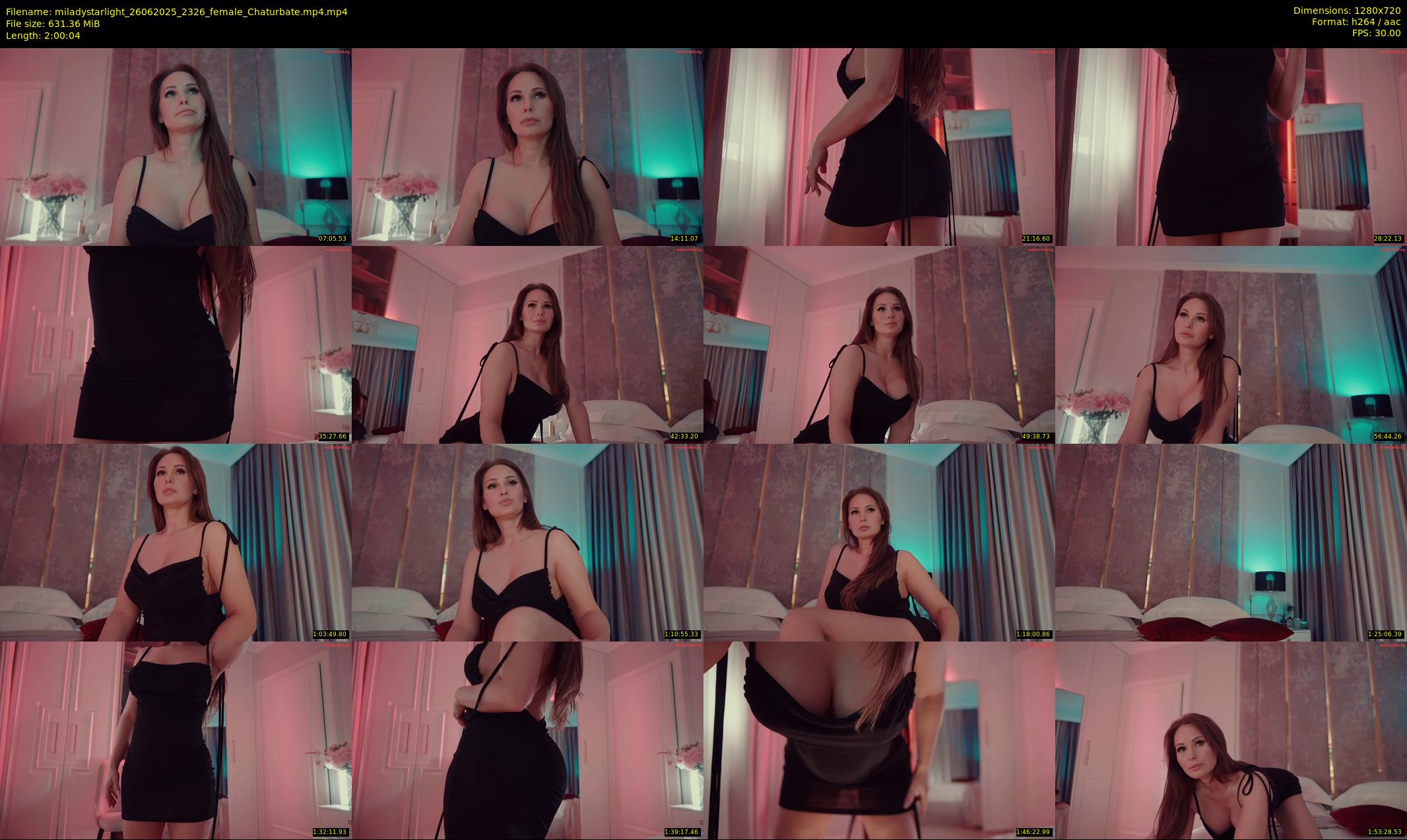 miladystarlight — 121 minute Chaturbate female cam show recording, 720p, Jun 26, 2025