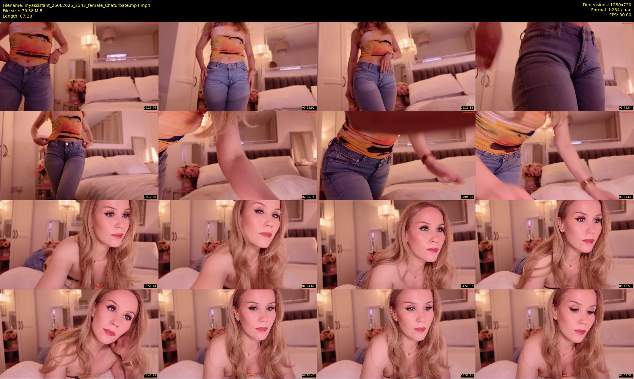 myassistant — 8 minute Chaturbate female cam show recording, 720p, Jun 26, 2025