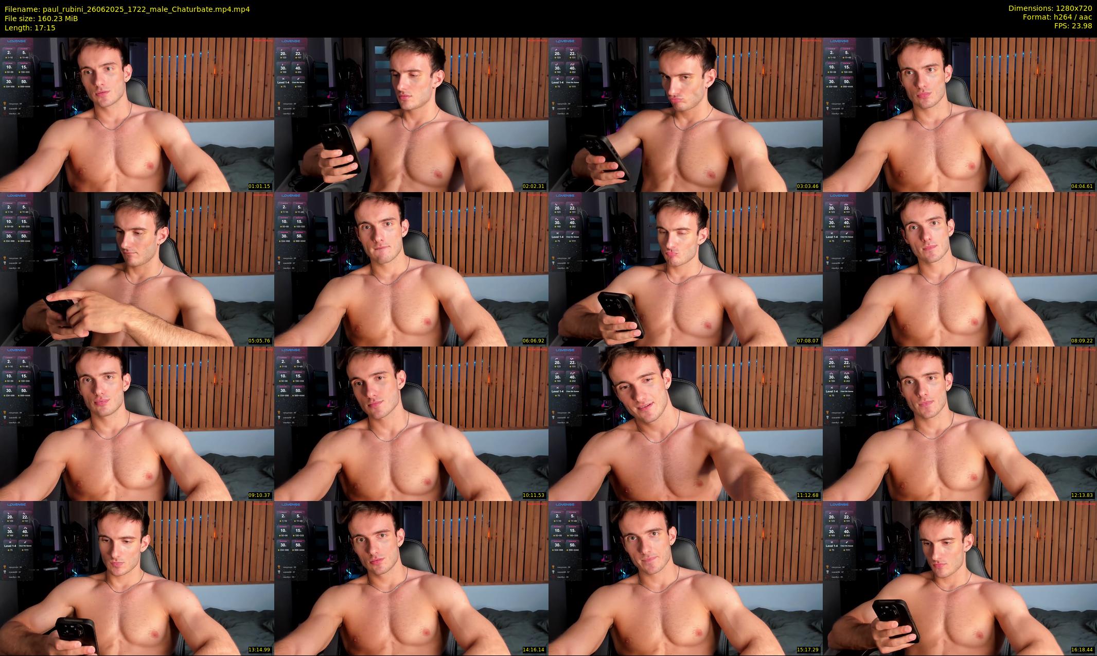 paul_rubini — 18 minute Chaturbate male cam show recording, 720p, Jun 26, 2025