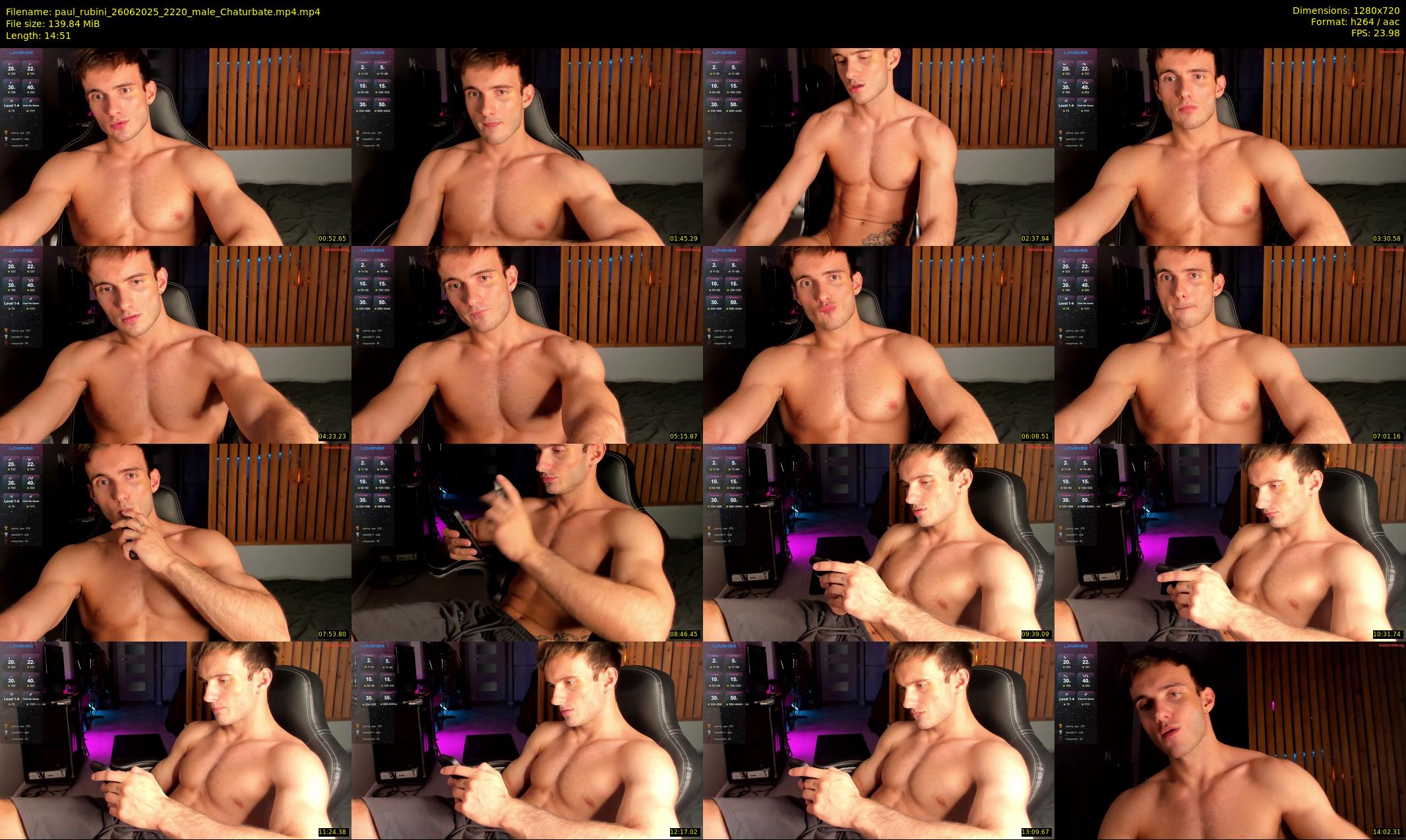 paul_rubini — 15 minute Chaturbate male cam show recording, 720p, Jun 26, 2025