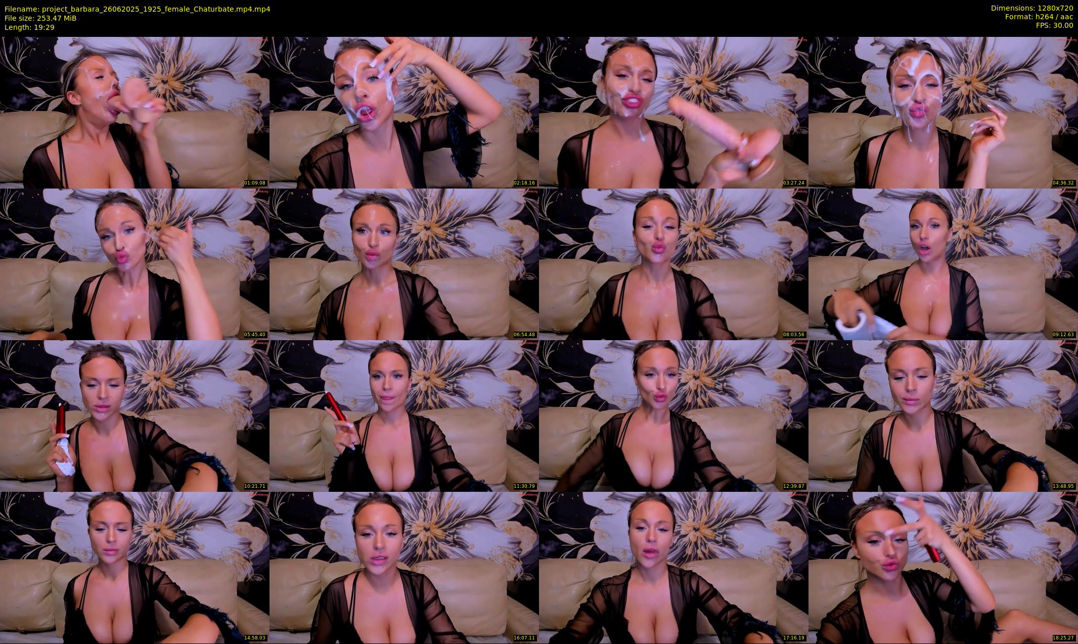 project_barbara — 20 minute Chaturbate female cam show recording, 720p, Jun 26, 2025