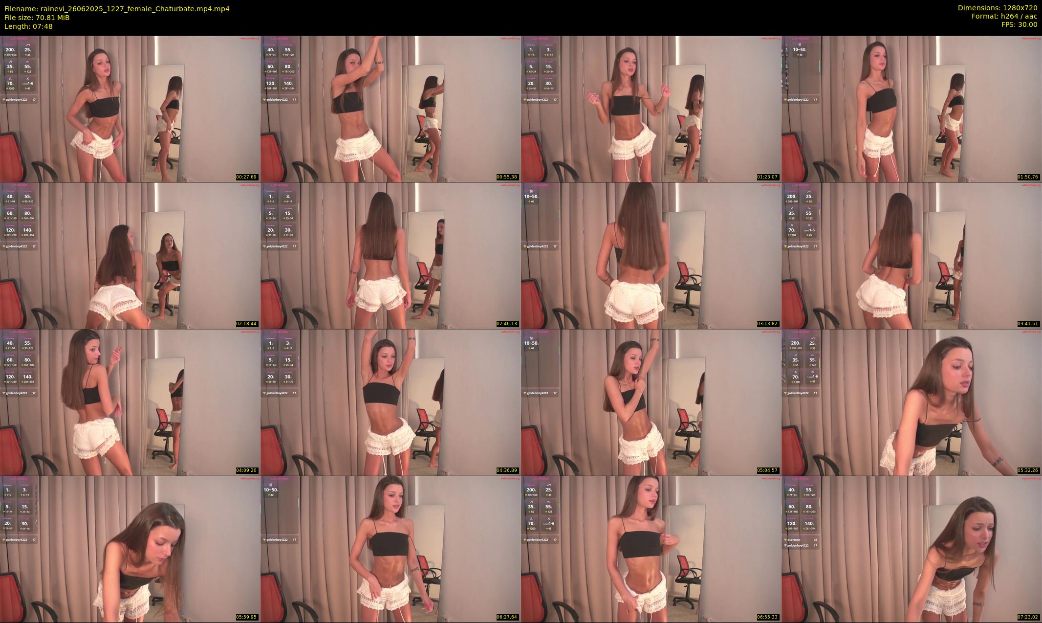 rainevi — 8 minute Chaturbate female cam show recording, 720p, Jun 26, 2025