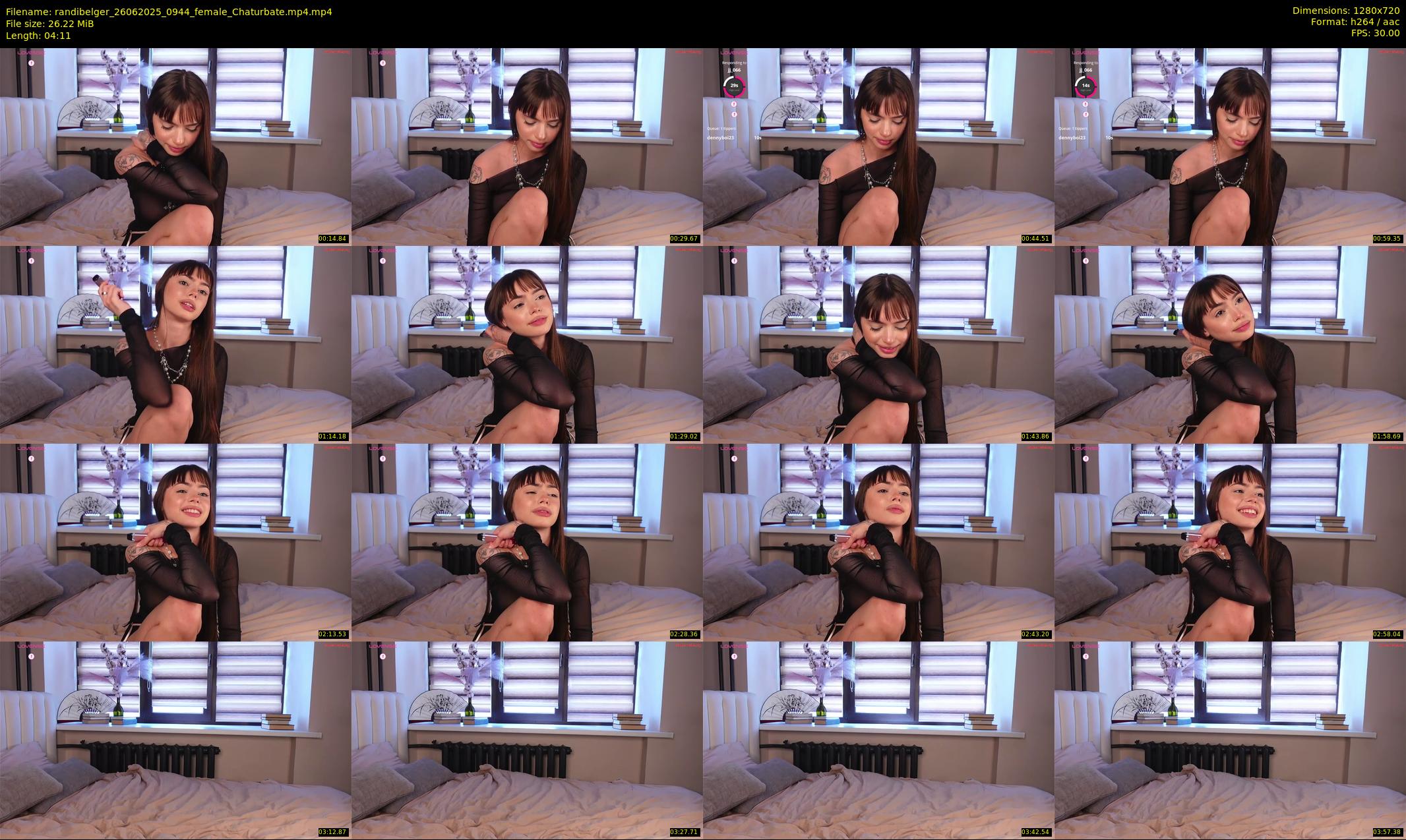 randibelger — 5 minute Chaturbate female cam show recording, 720p, Jun 26, 2025