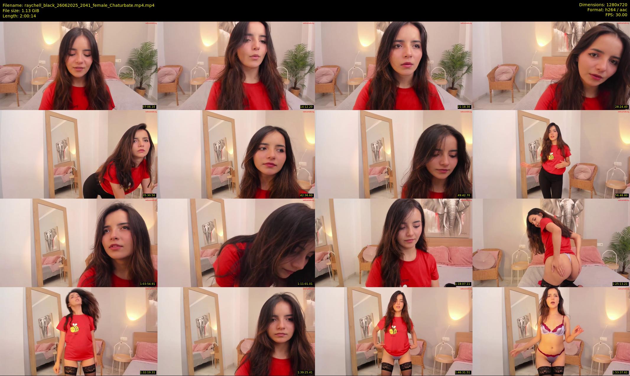 raychell_black — 121 minute Chaturbate female cam show recording, 720p, Jun 26, 2025