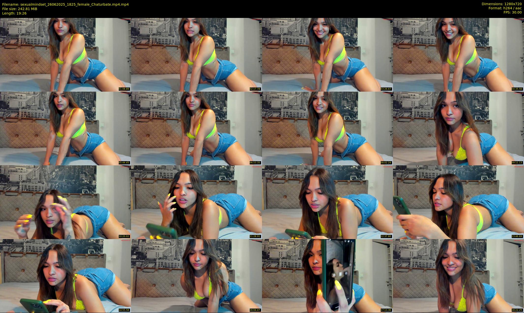 sexualmindset — 20 minute Chaturbate female cam show recording, 720p, Jun 26, 2025