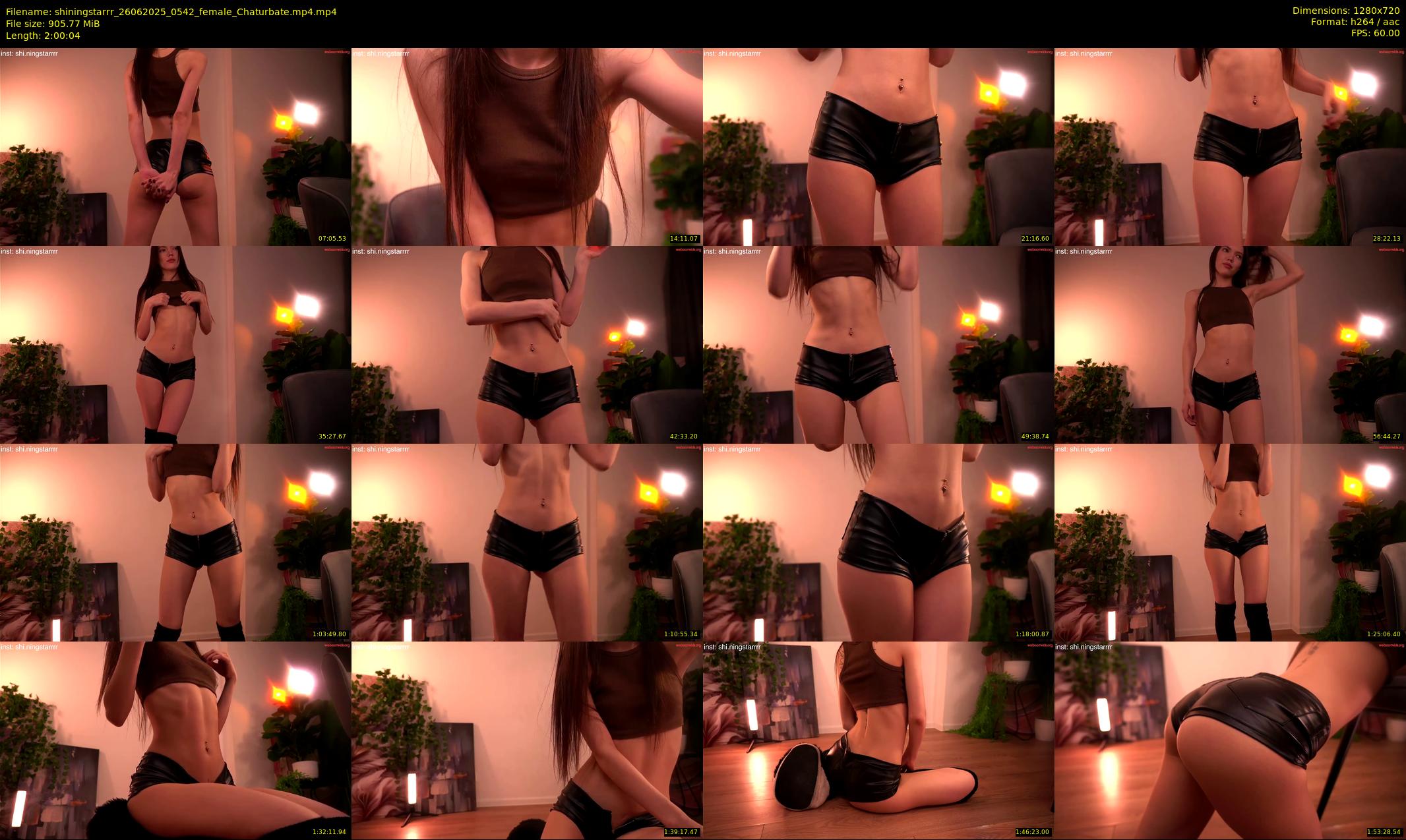 shiningstarrr — 121 minute Chaturbate female cam show recording, 720p, Jun 26, 2025