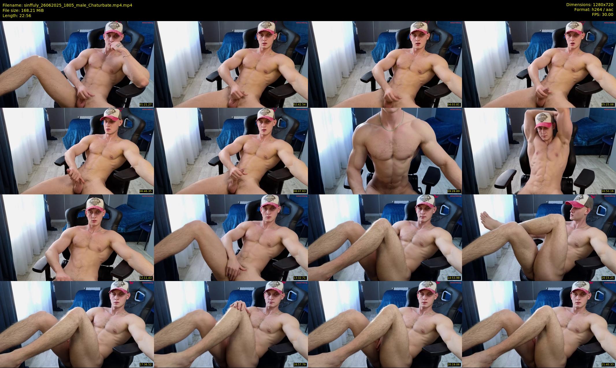 sinffuly — 23 minute Chaturbate male cam show recording, 720p, Jun 26, 2025