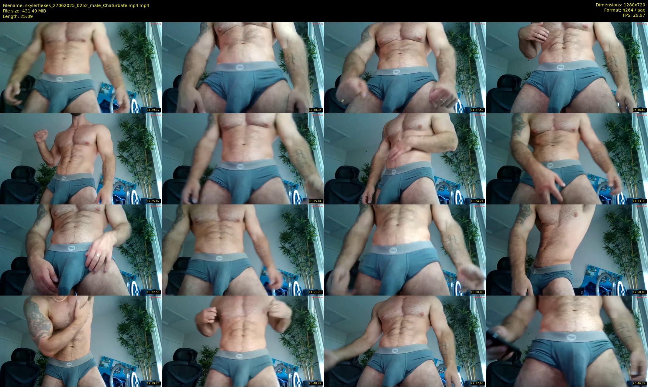skylerflexes — 26 minute Chaturbate male cam show recording, 720p, Jun 27, 2025