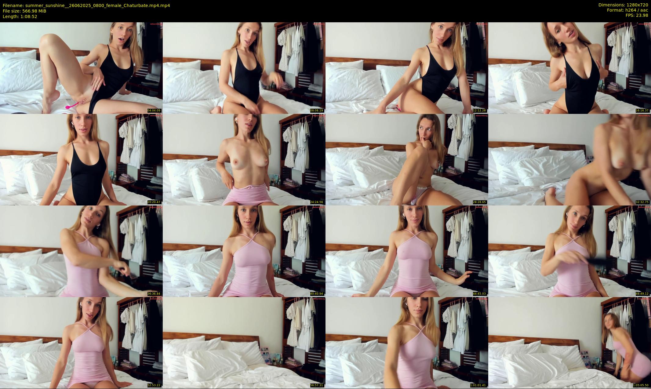 summer_sunshine_ — 69 minute Chaturbate female cam show recording, 720p, Jun 26, 2025