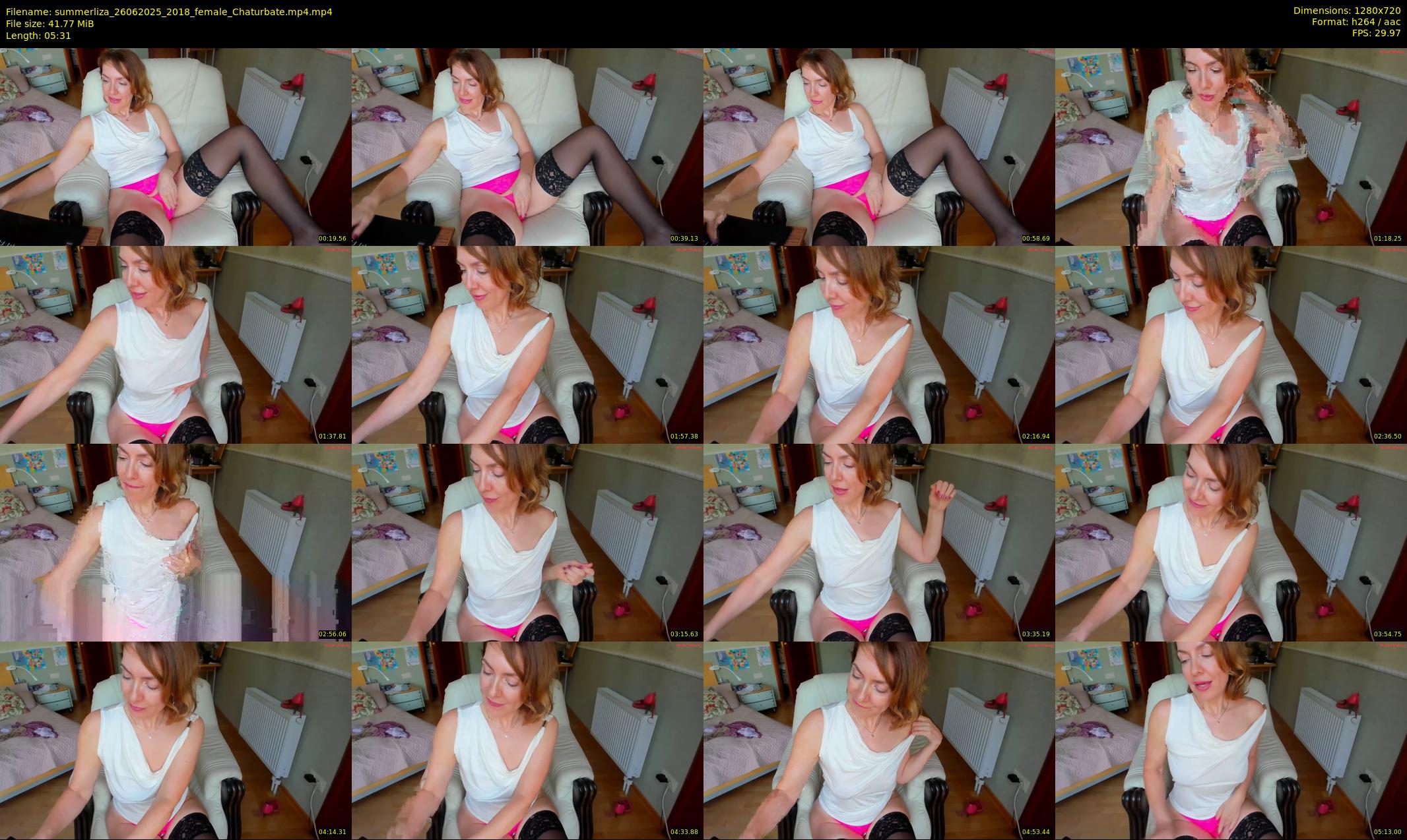 summerliza — 6 minute Chaturbate female cam show recording, 720p, Jun 26, 2025