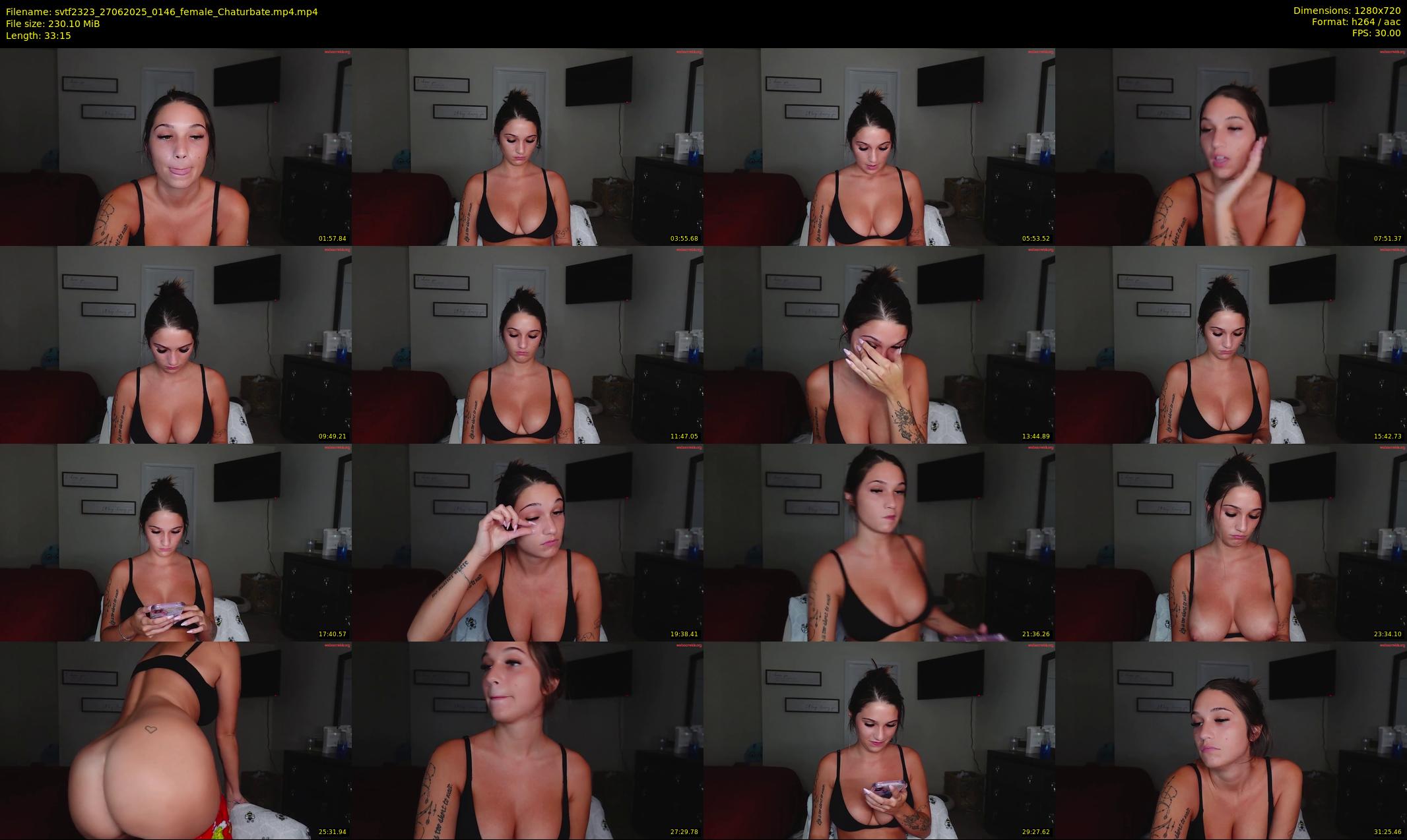 svtf2323 — 34 minute Chaturbate female cam show recording, 720p, Jun 27, 2025