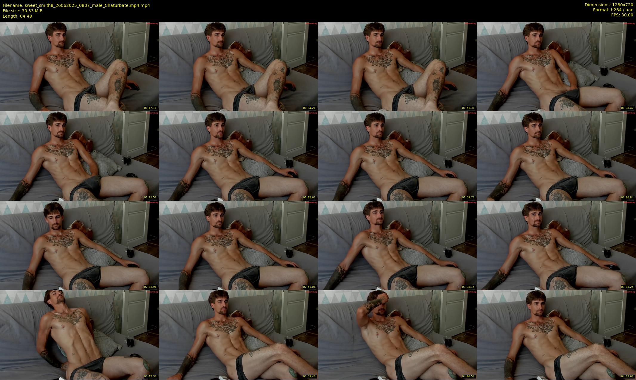 sweet_smith8 — 5 minute Chaturbate male cam show recording, 720p, Jun 26, 2025