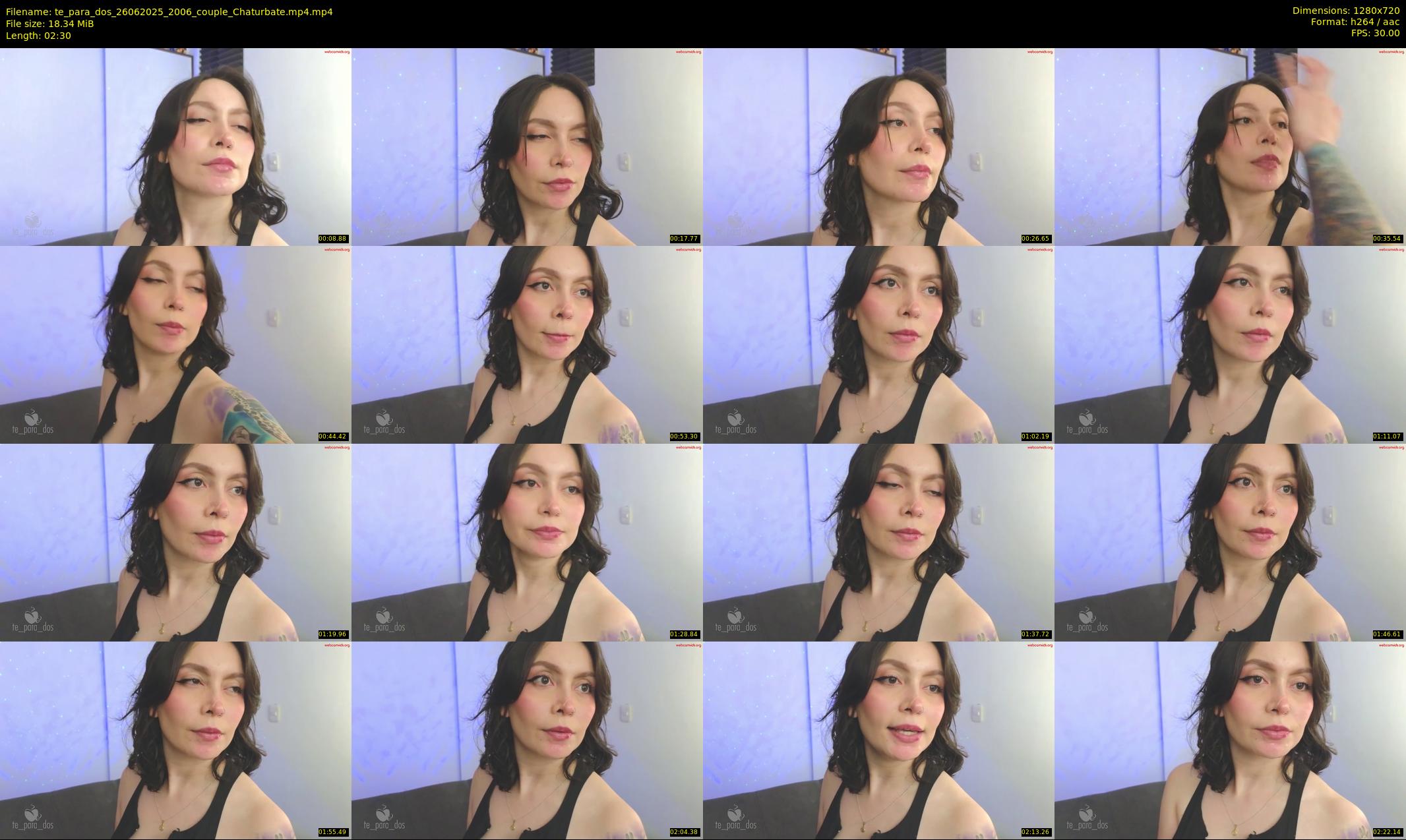 te_para_dos — 3 minute Chaturbate couple cam show recording, 720p, Jun 26, 2025
