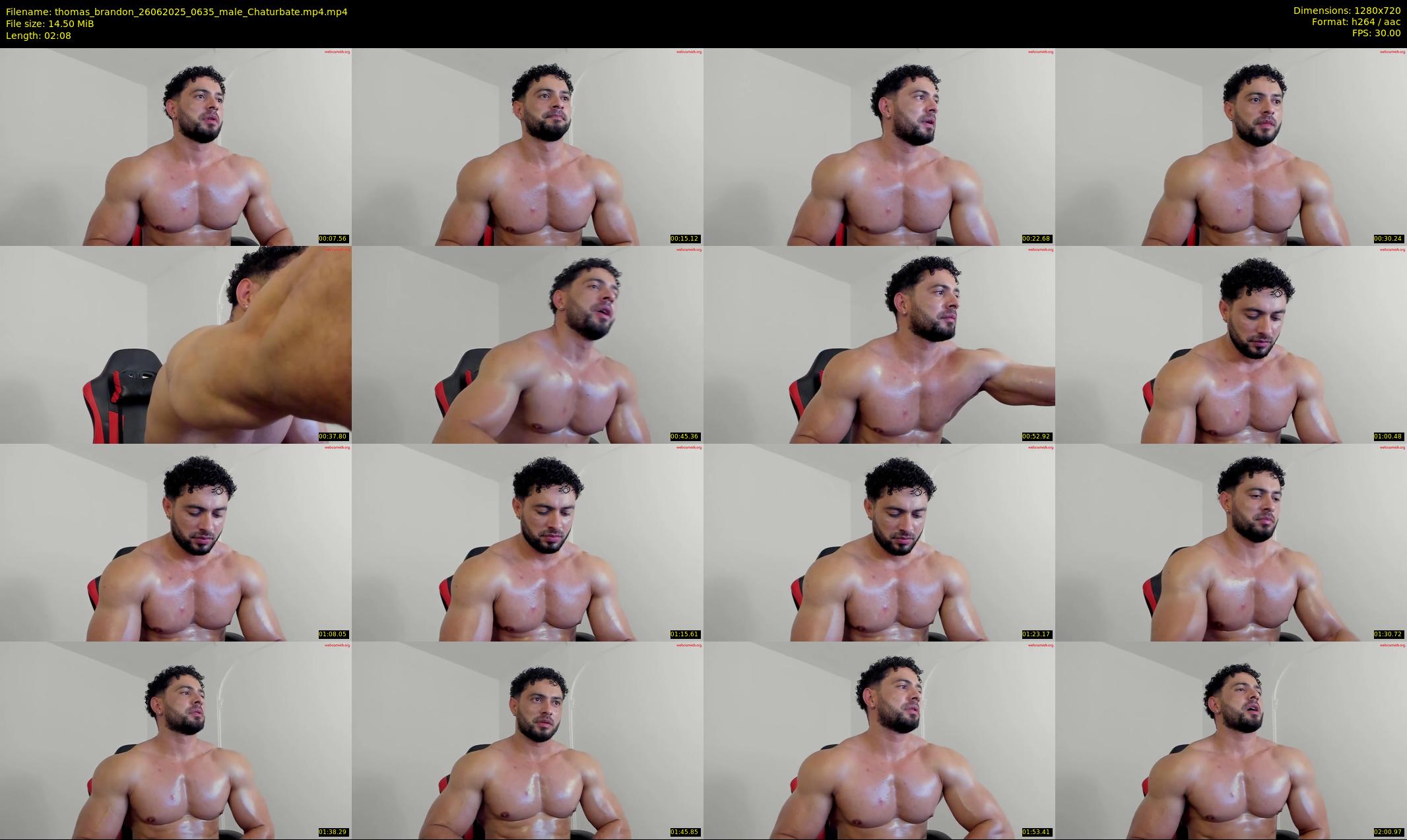thomas_brandon — 3 minute Chaturbate male cam show recording, 720p, Jun 26, 2025