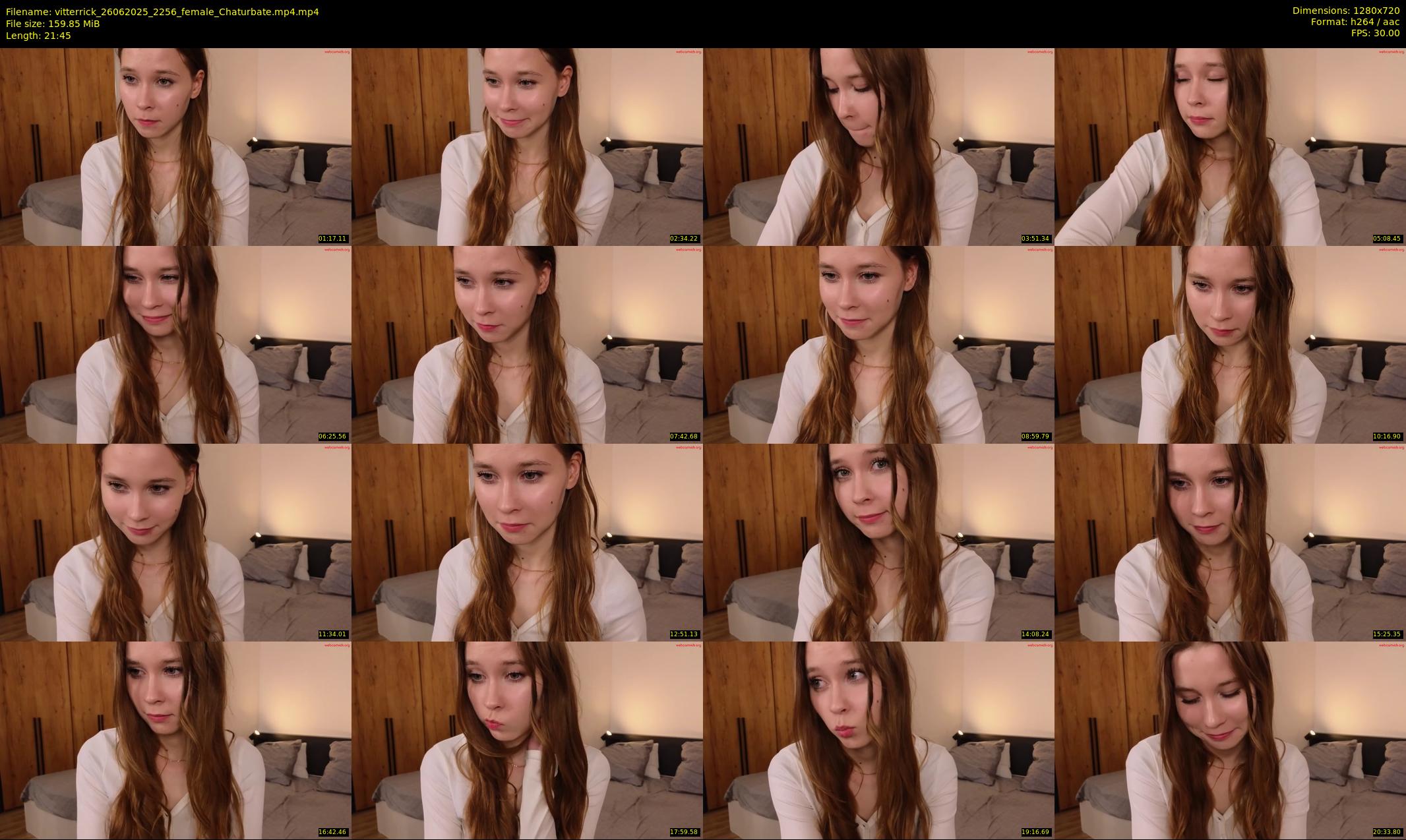 vitterrick — 22 minute Chaturbate female cam show recording, 720p, Jun 26, 2025