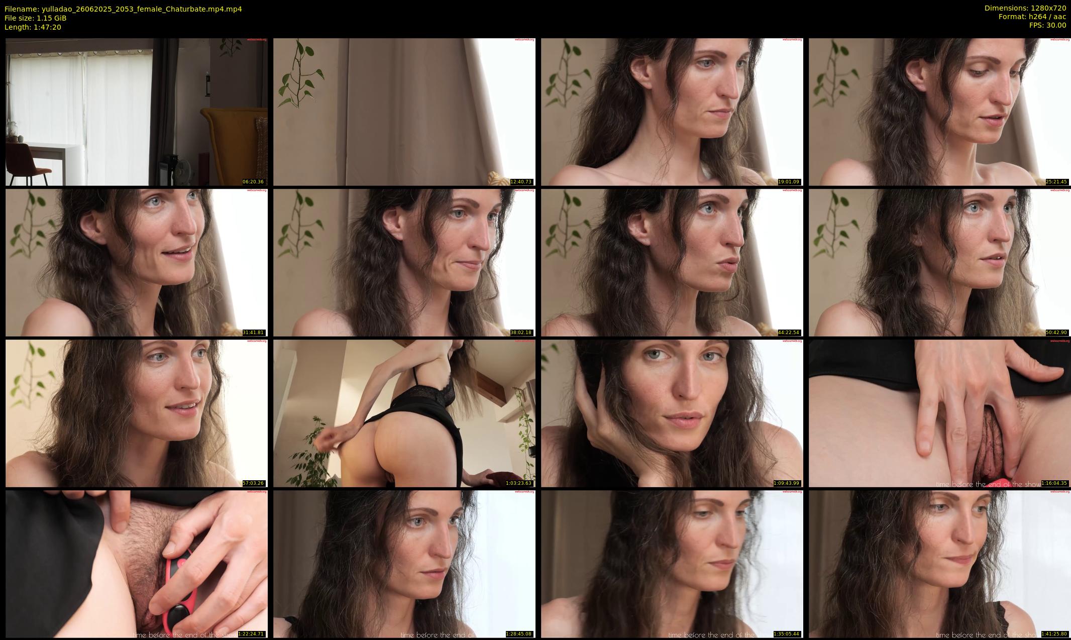 yulladao — 108 minute Chaturbate female cam show recording, 720p, Jun 26, 2025