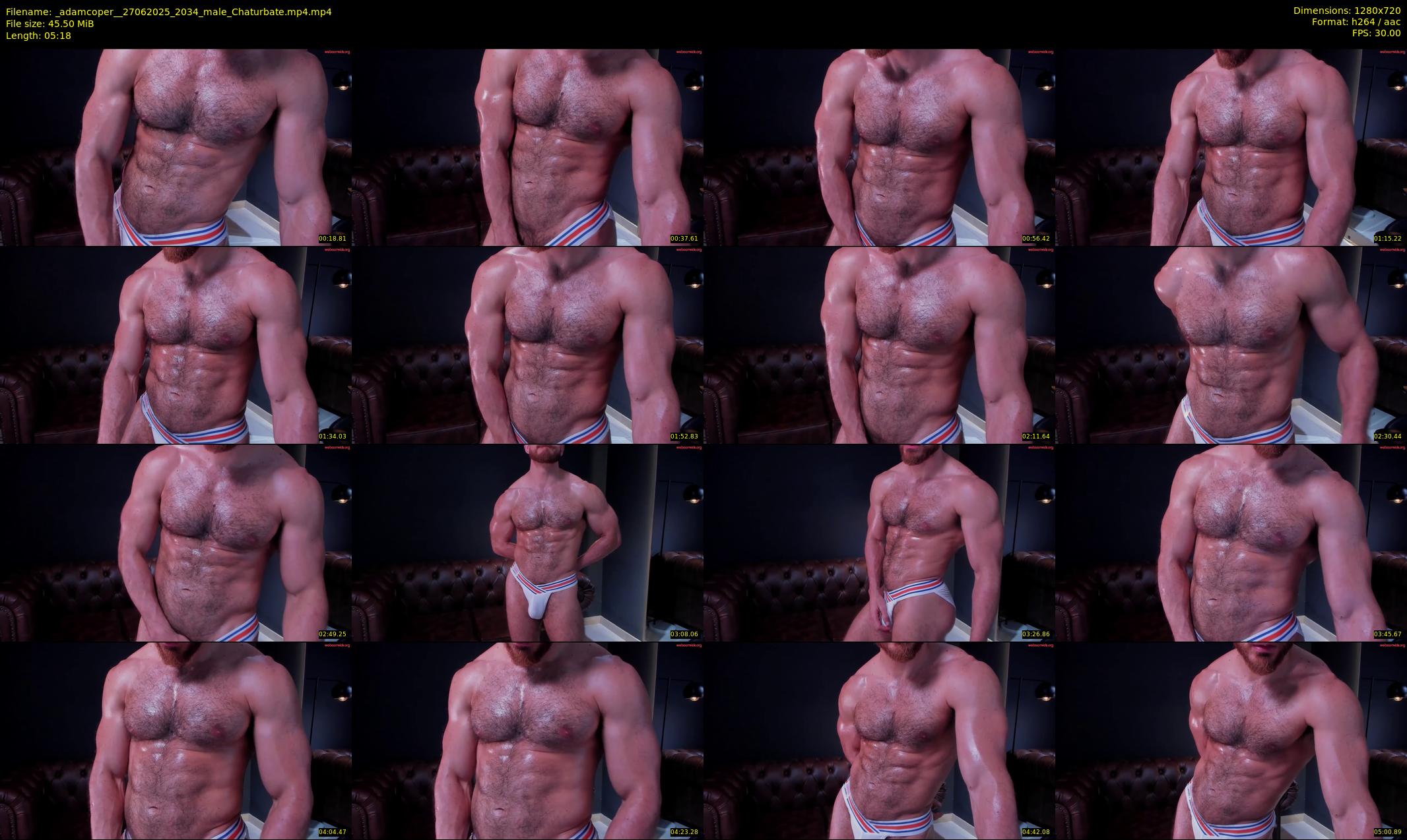 _adamcoper_ — 6 minute Chaturbate male cam show recording, 720p, Jun 27, 2025