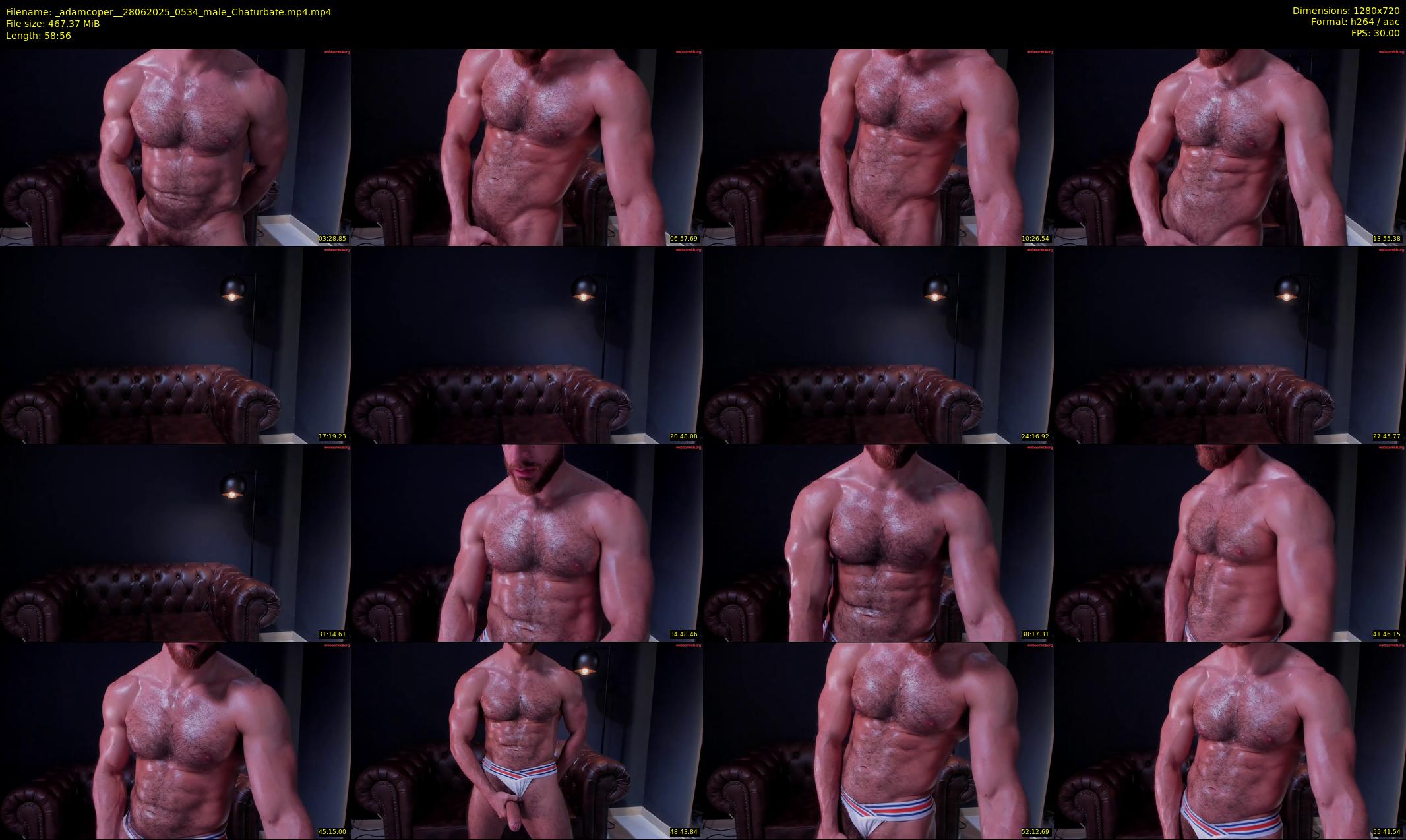 _adamcoper_ — 59 minute Chaturbate male cam show recording, 720p, Jun 28, 2025